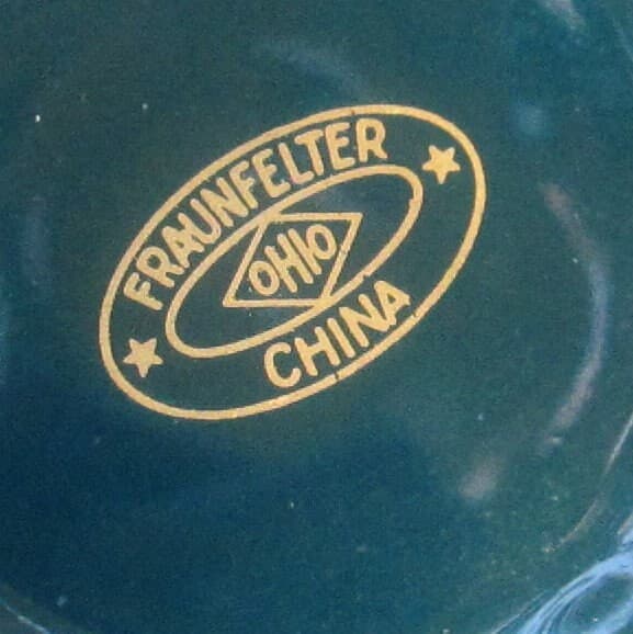 Vintage Fraunfelter Restaurant Ware Henry Clay Hotel Chamberstick Candle Holder - Thumbnail 3