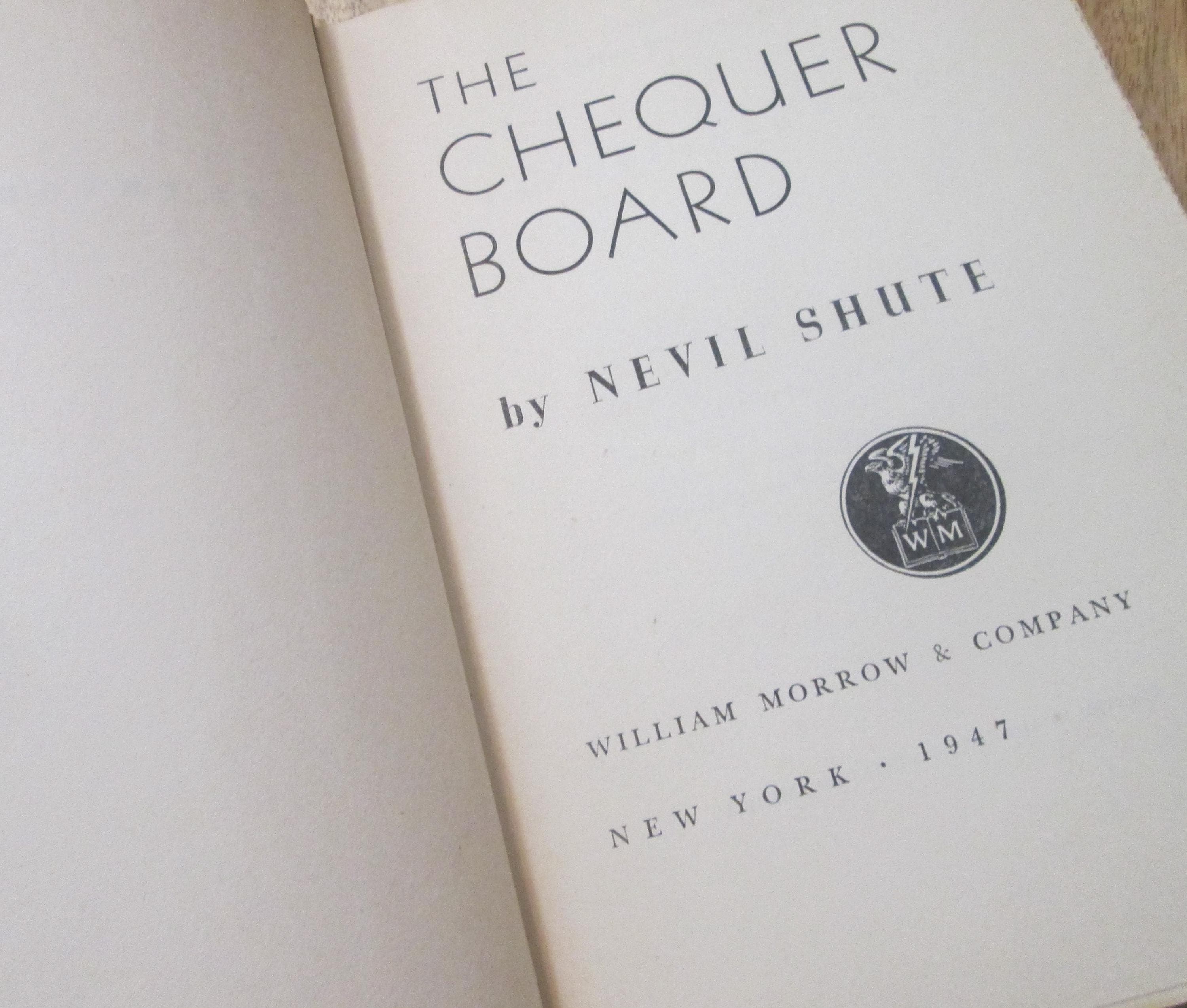 The Chequer Board by Nevil Shute, 1947 - Thumbnail 3