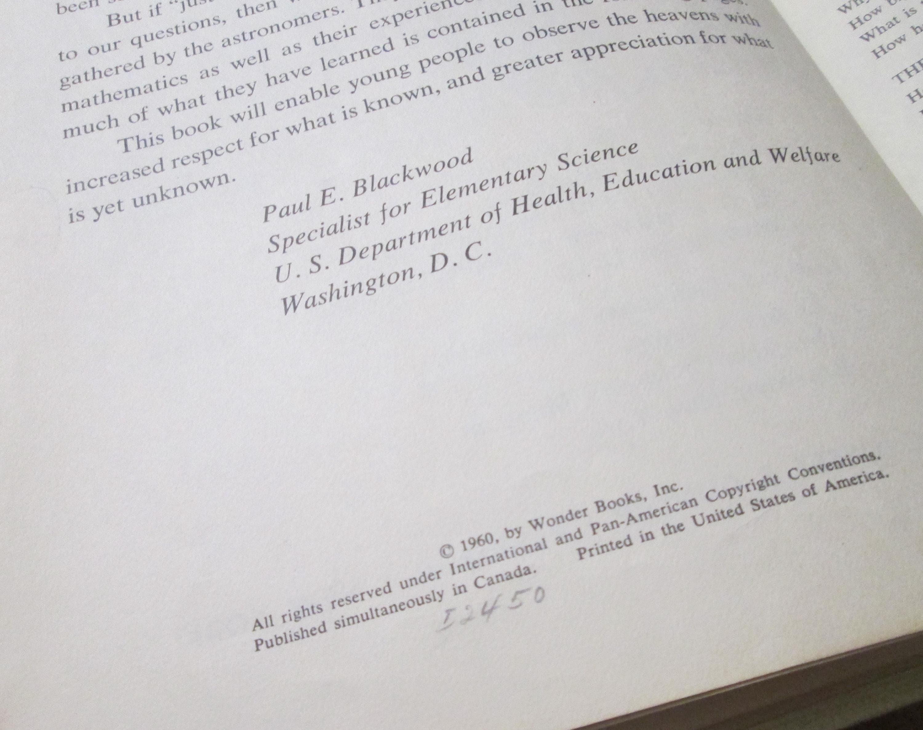 The How and Why Book of Stars, 1960 - Thumbnail 5