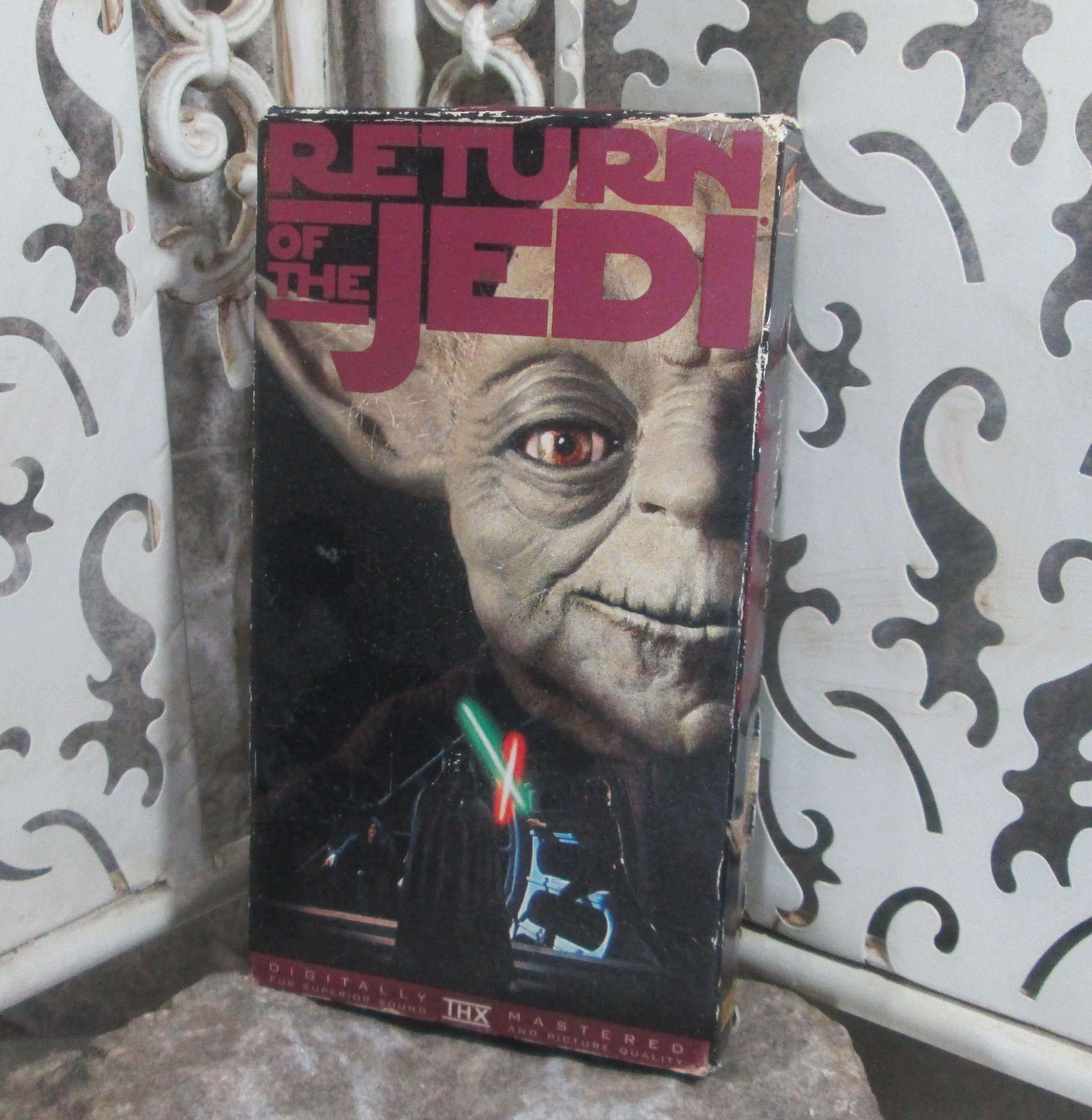 Return of the Jedi Vintage VHS Tape, 1983