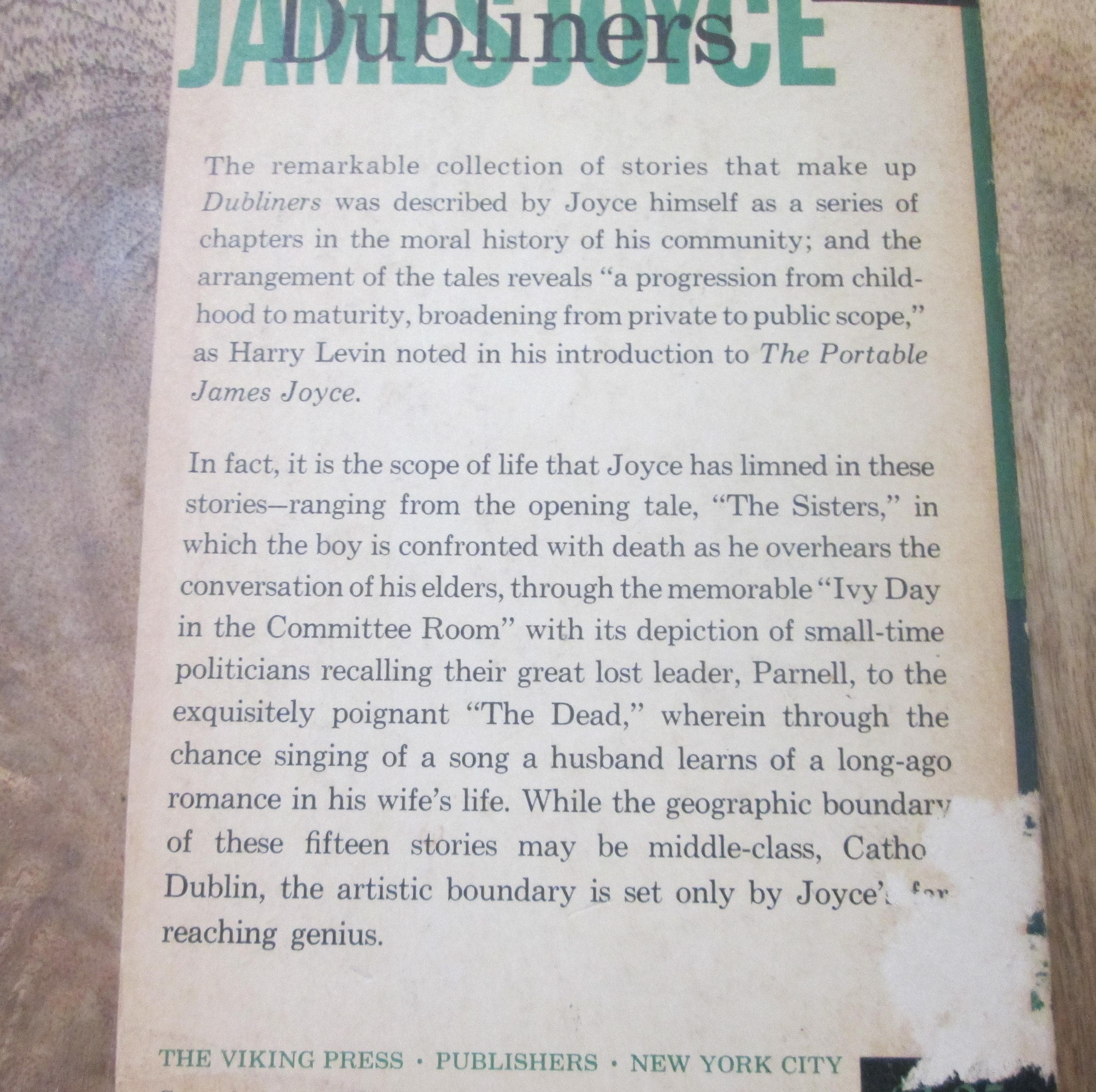 Dubliners by James Joyce, 1962 - Thumbnail 6