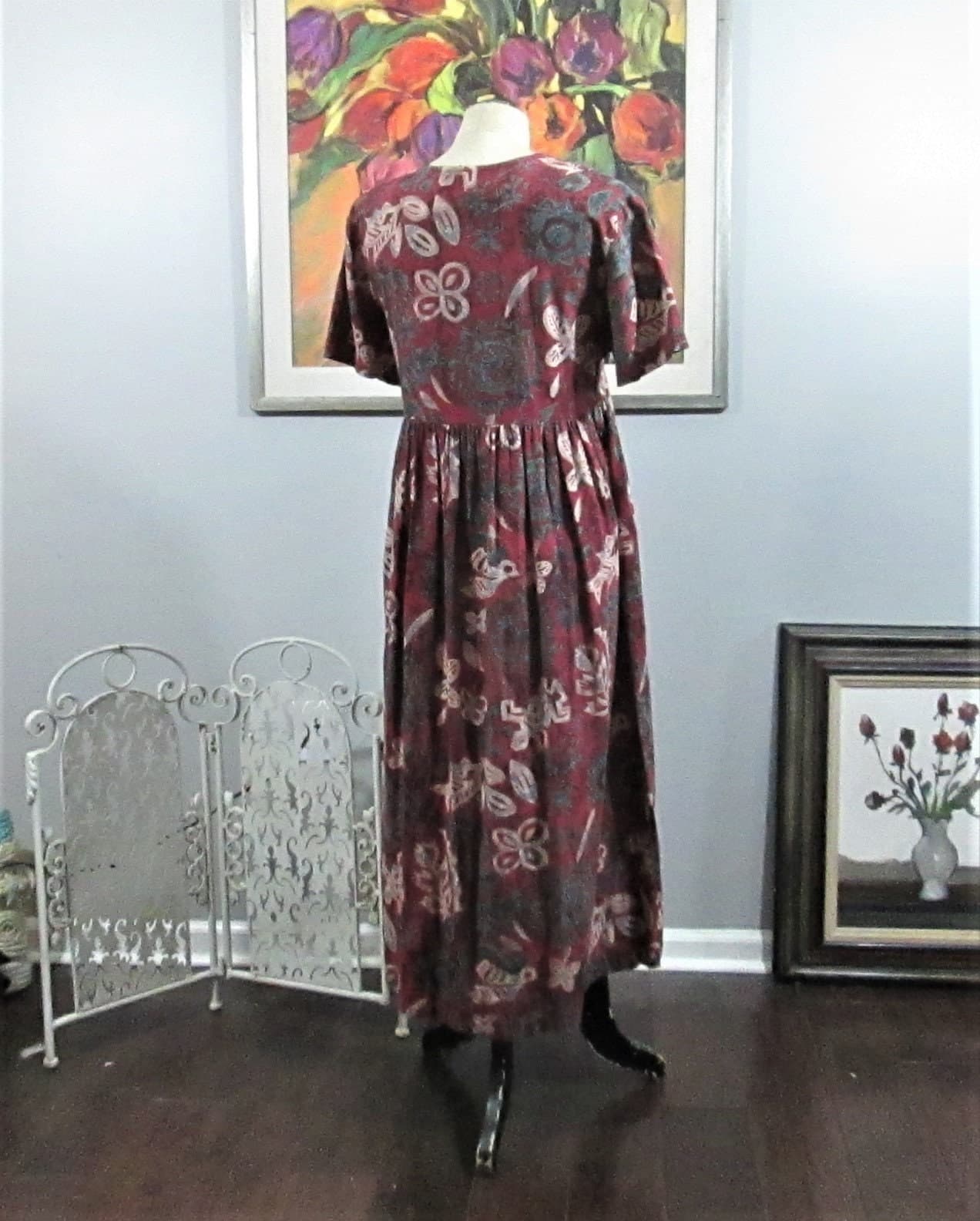 Vintage Hilo Hattie Hawaiian Dress - Thumbnail 3