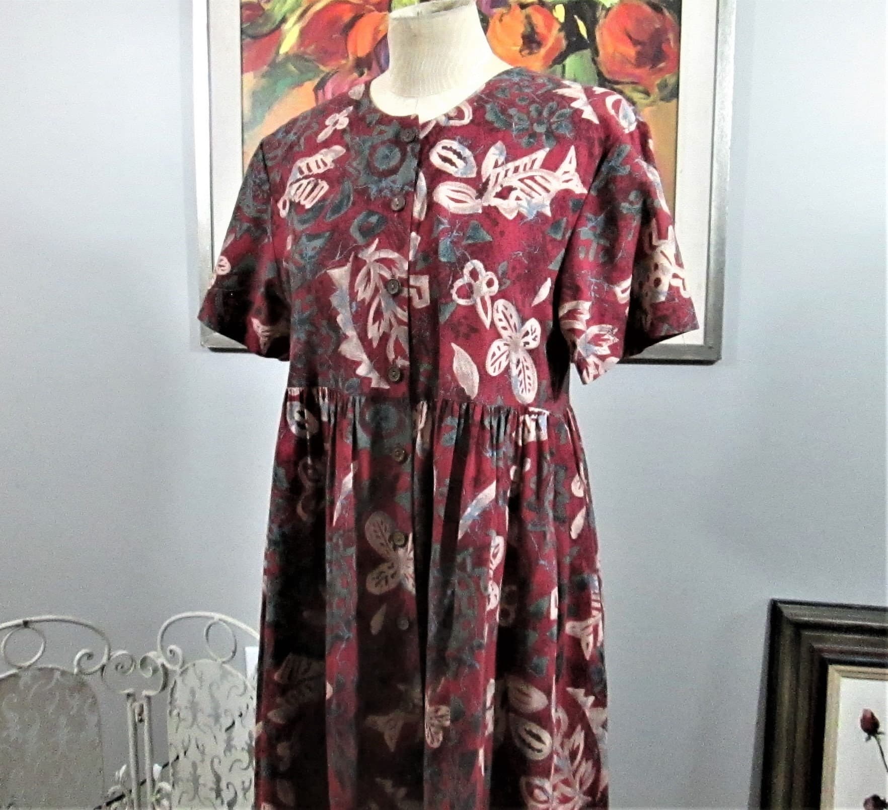 Vintage Hilo Hattie Hawaiian Dress - Thumbnail 2
