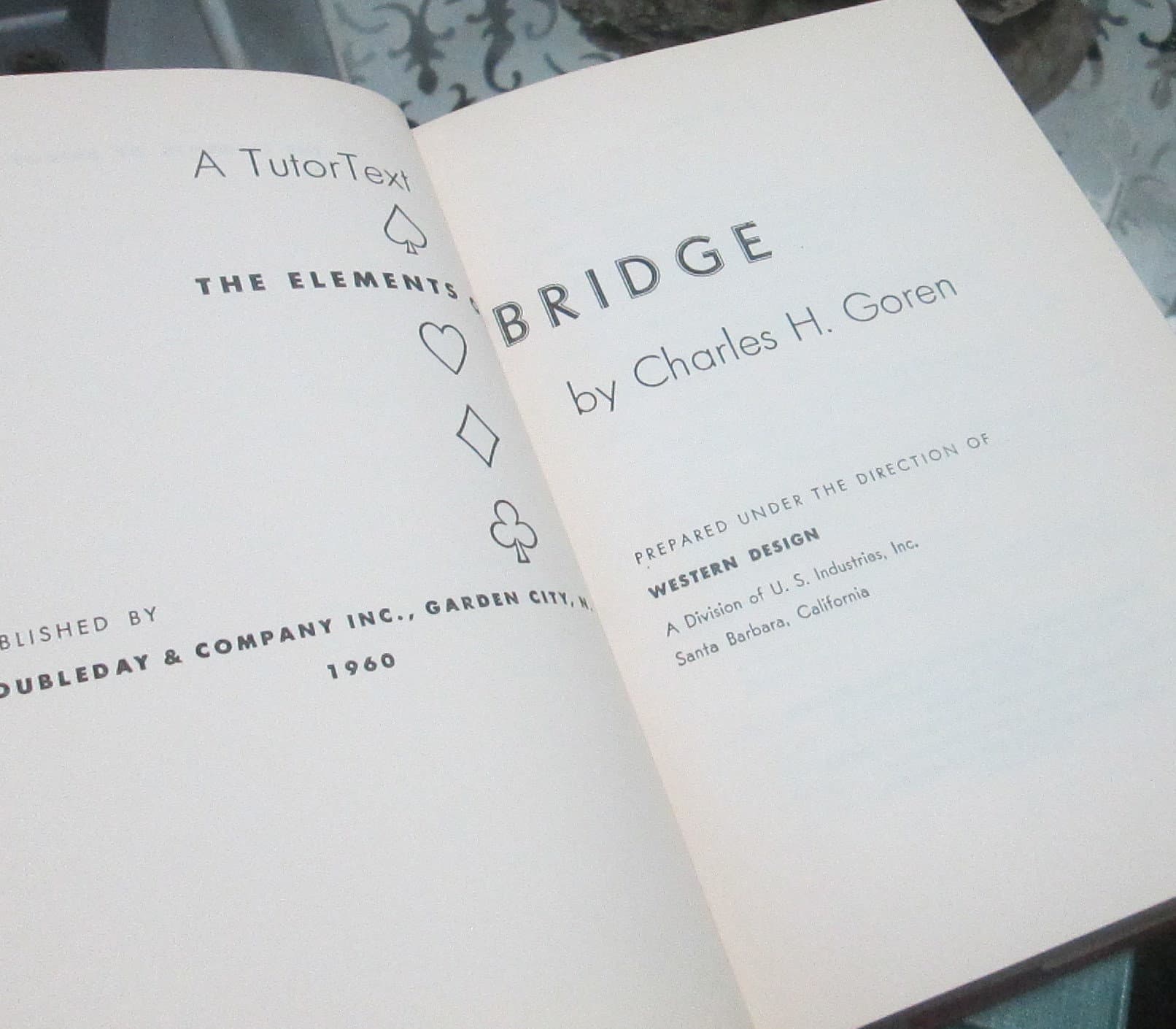 Vintage Book The Elements of Bridge by Charles H. Goren,1960 - Thumbnail 2