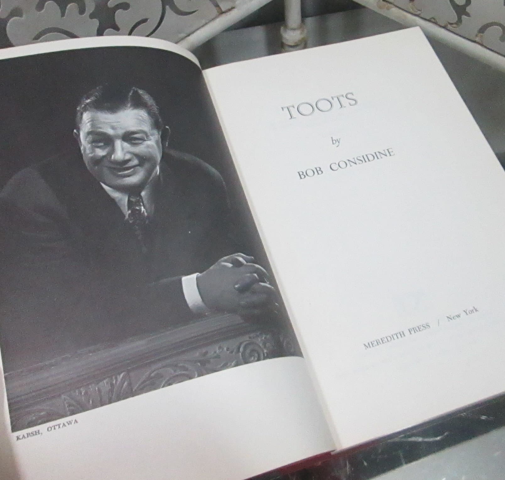 Vintage Book Toots by Bob Considine, 1969 - Thumbnail 3