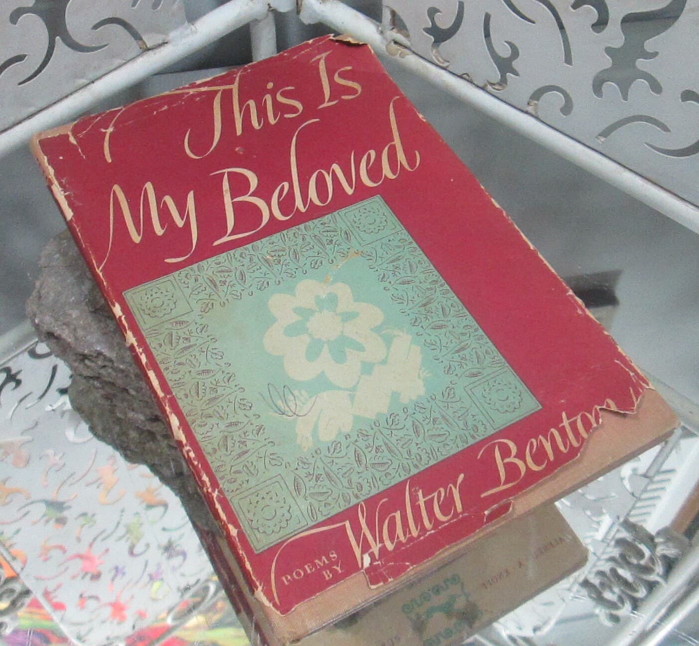 Vintage Poetry Book This is My Beloved by Walter Benton