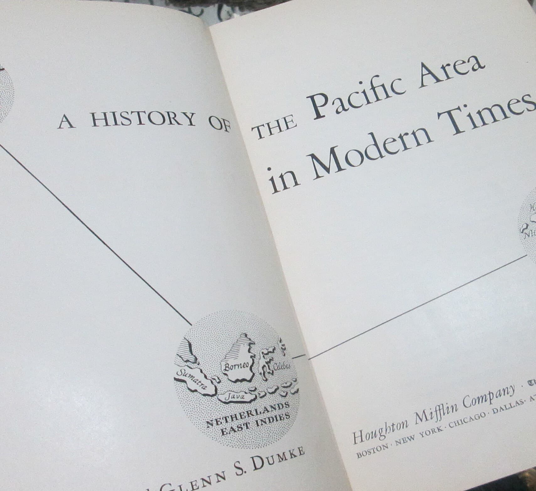 Vintage Book A History of the Pacific Area in Modern Times, 1949 - Thumbnail 5