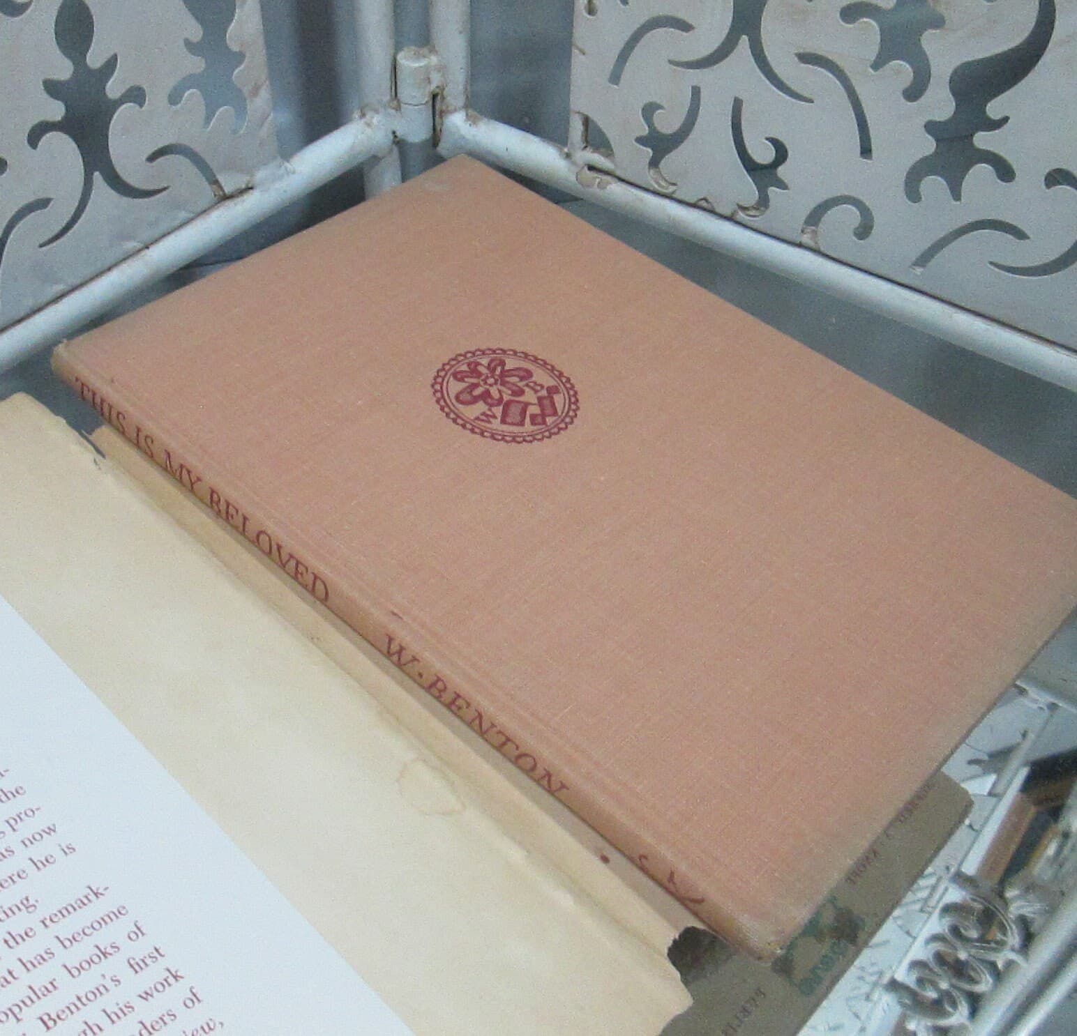 Vintage Poetry Book This is My Beloved by Walter Benton - Thumbnail 3