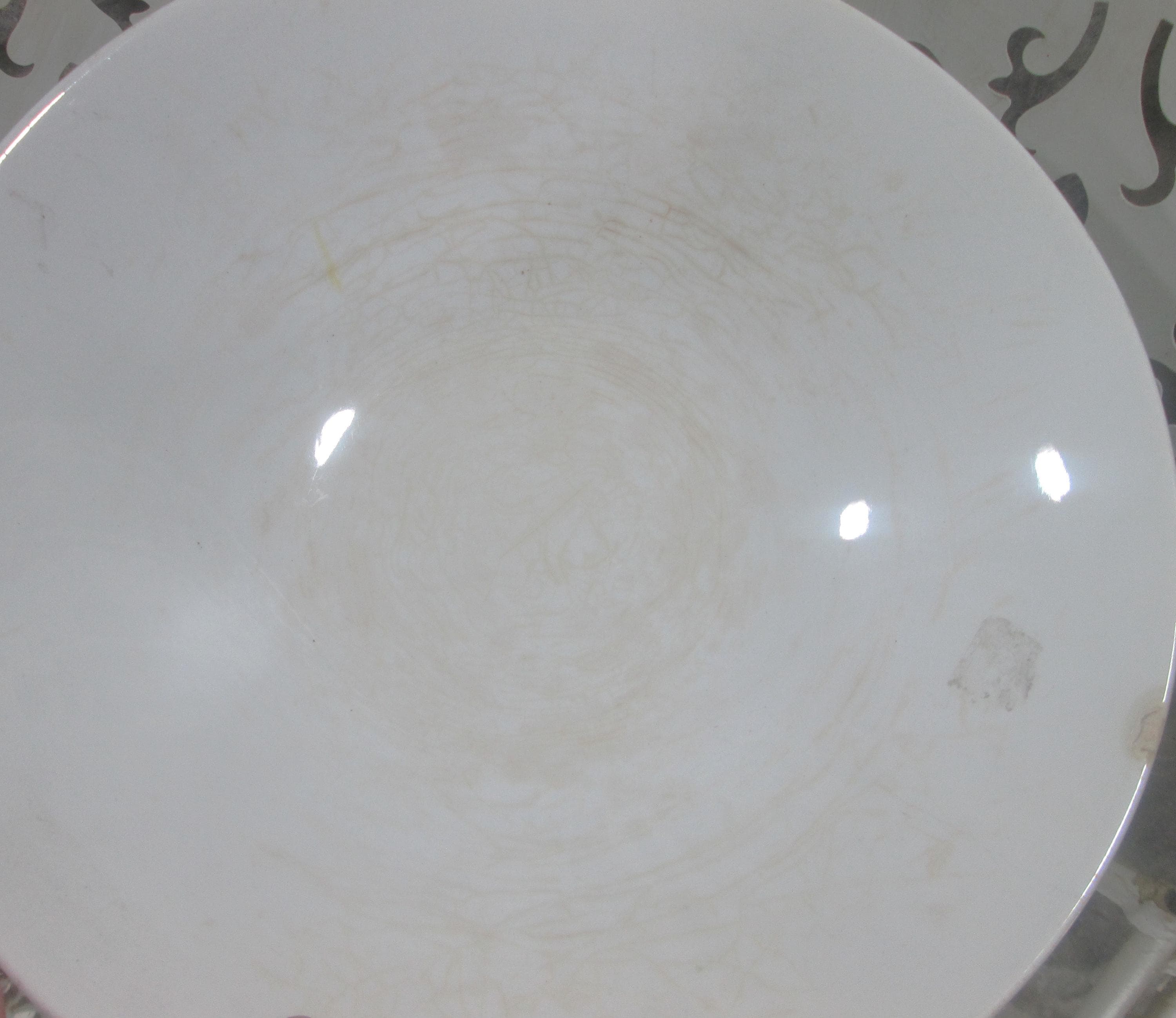 Vintage LaGardo Tackett White Bowl, 1960 - Thumbnail 3