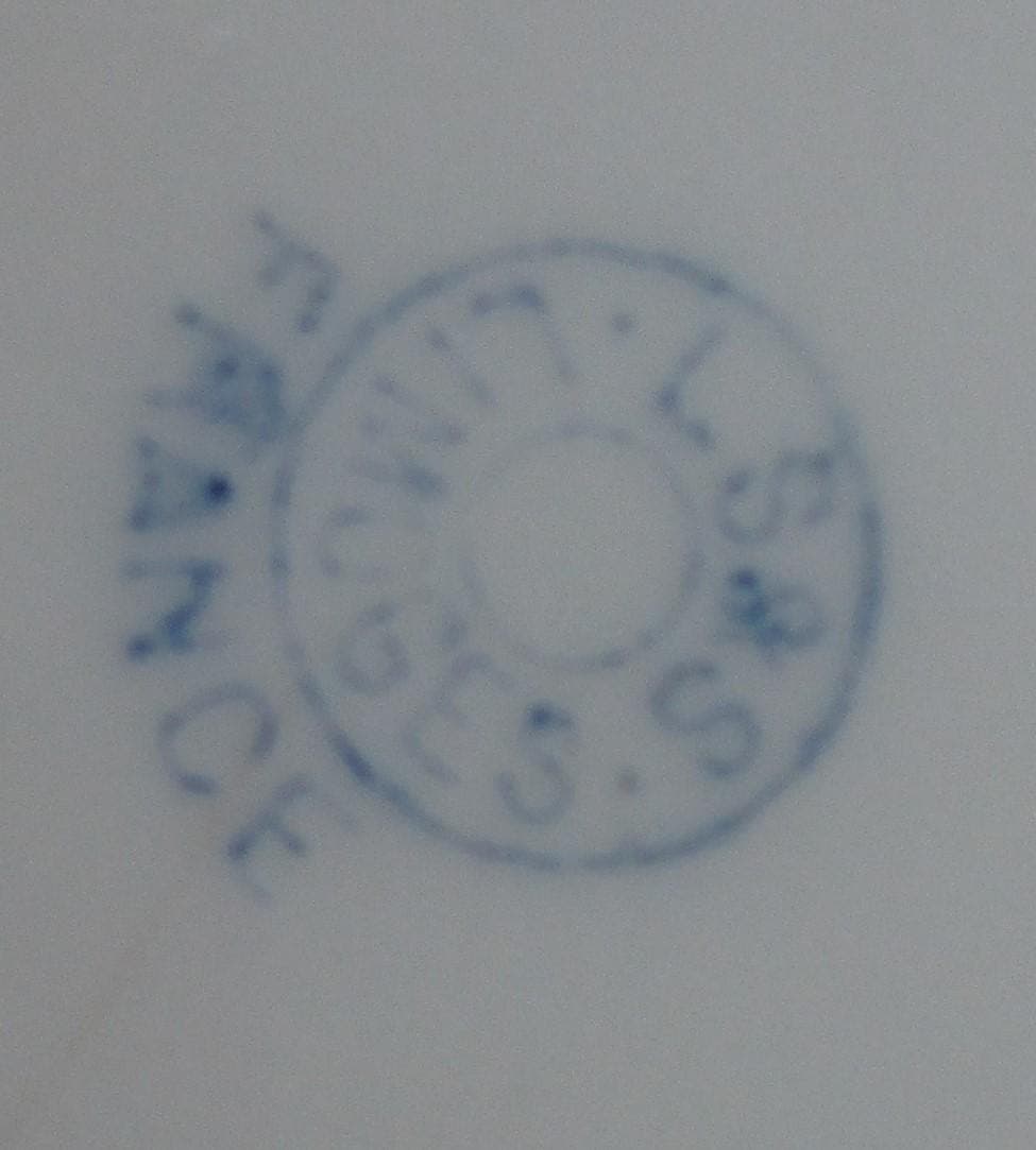 Vintage Limoges France Porcelain Plate Tray - Thumbnail 2