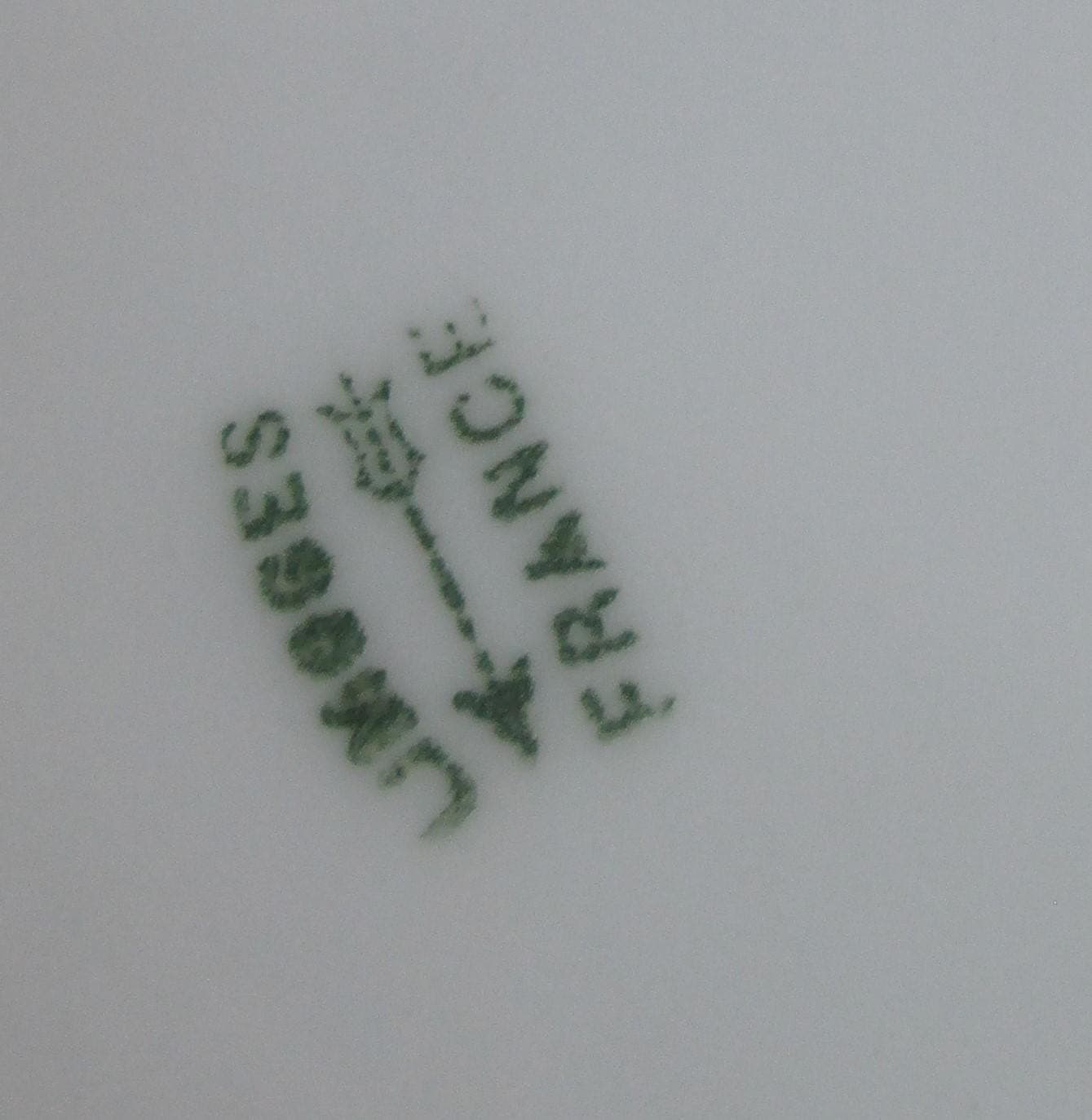 Vintage Limoges France Porcelain Plate Tray - Thumbnail 3