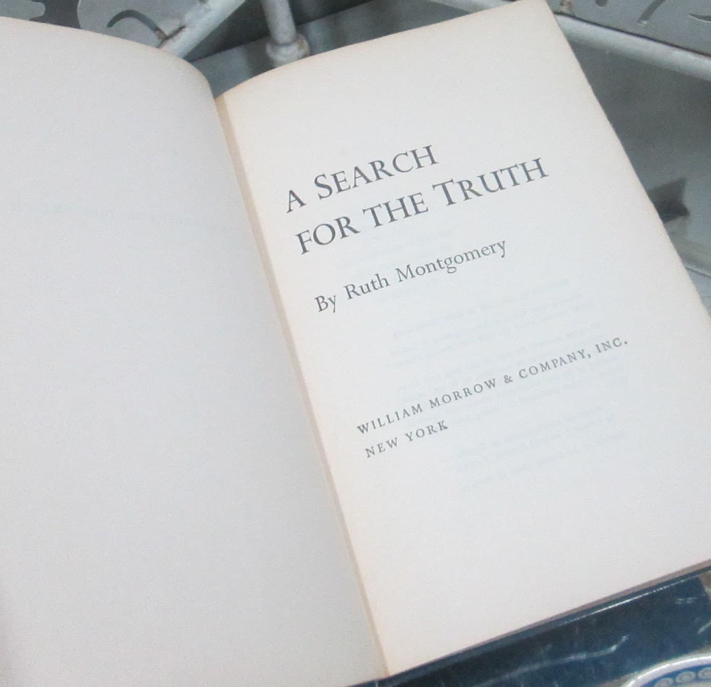 Vintage Book Search for the Truth by Ruth Montgomery, 1967 - Thumbnail 4