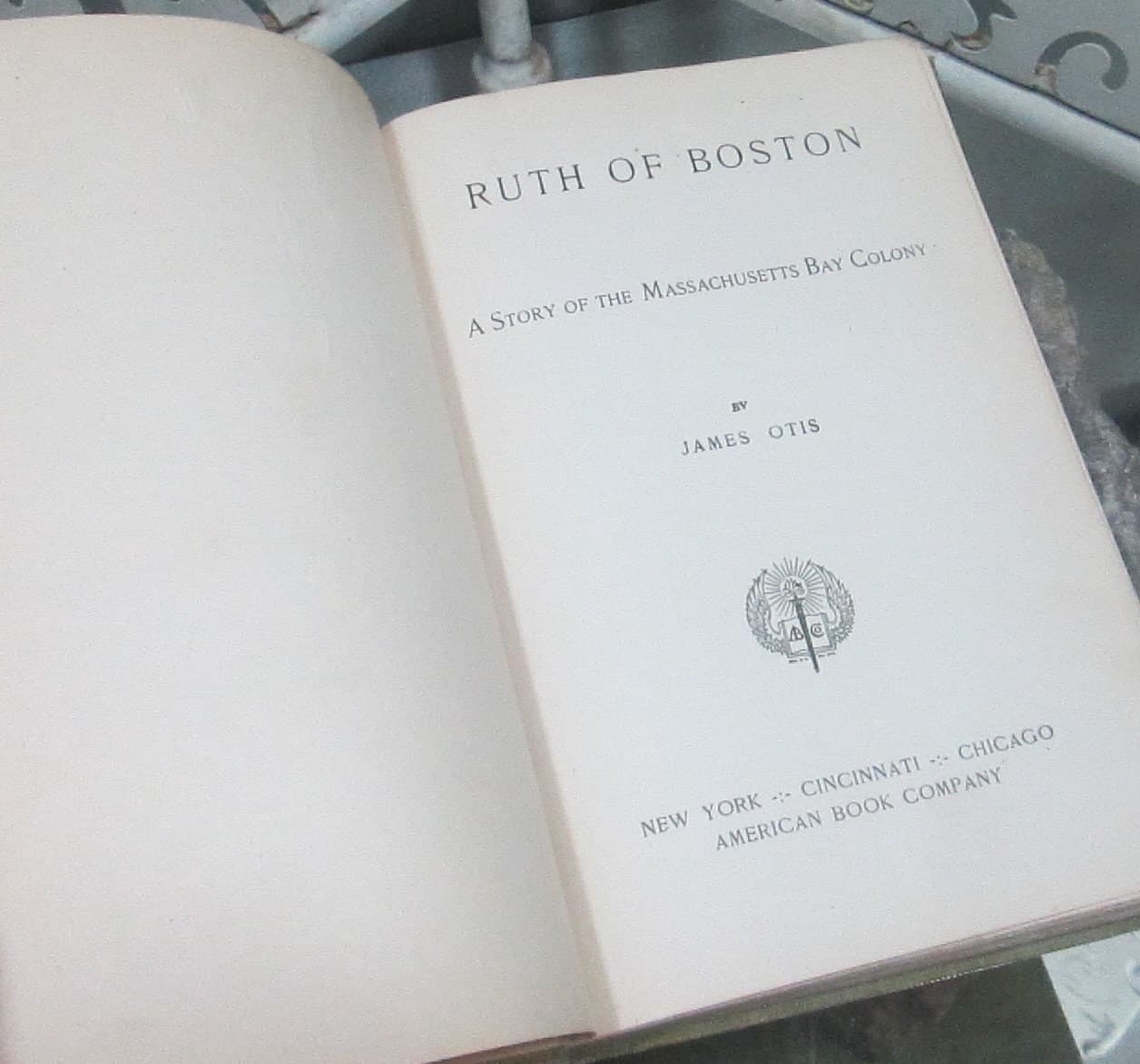 Antique Book Ruth of Boston by James Otis, 1910 - Thumbnail 5