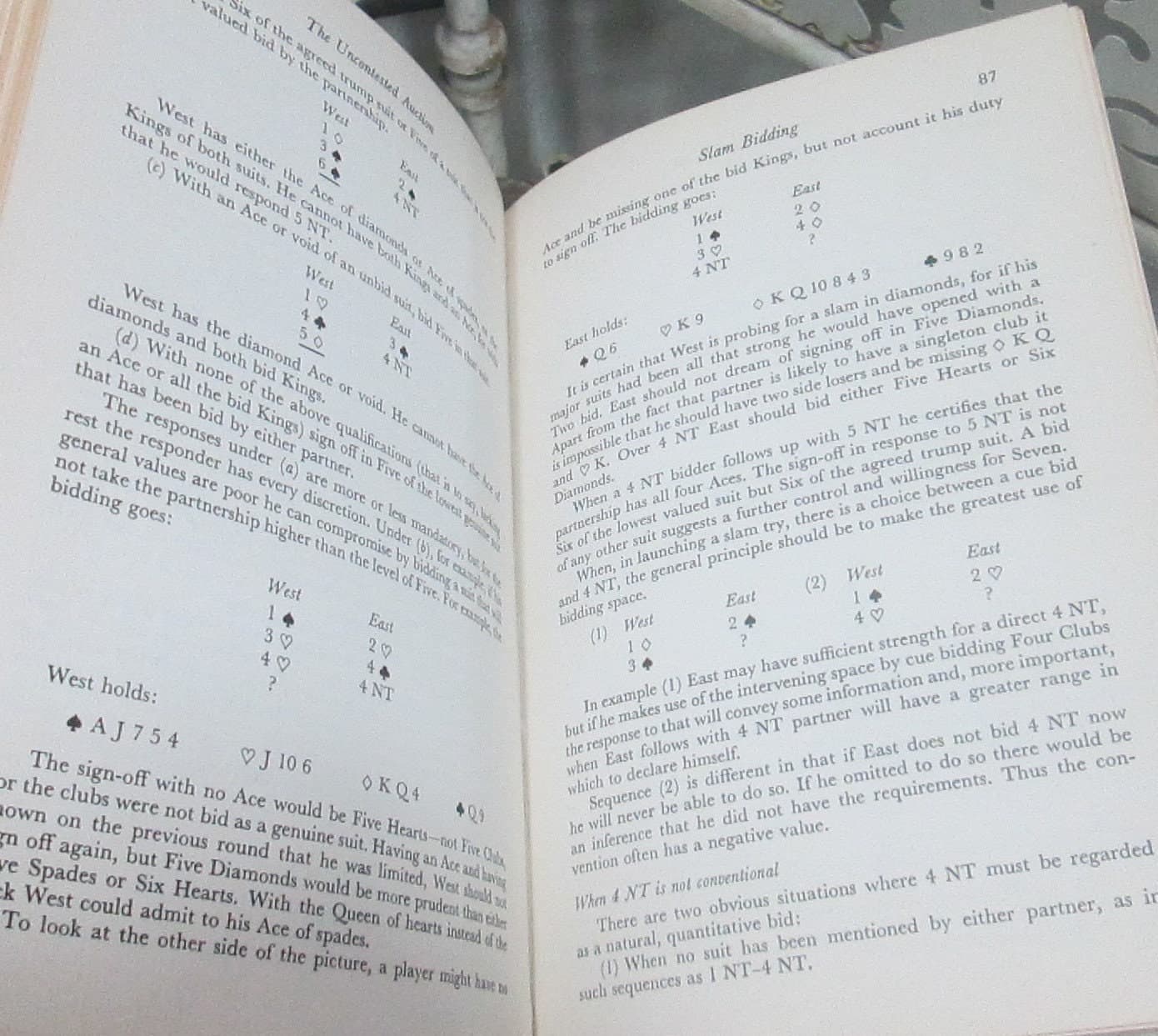 Vintage Book Blueprint for Bidding by Terence Reese and Albert Dormer, 1961 - Thumbnail 7
