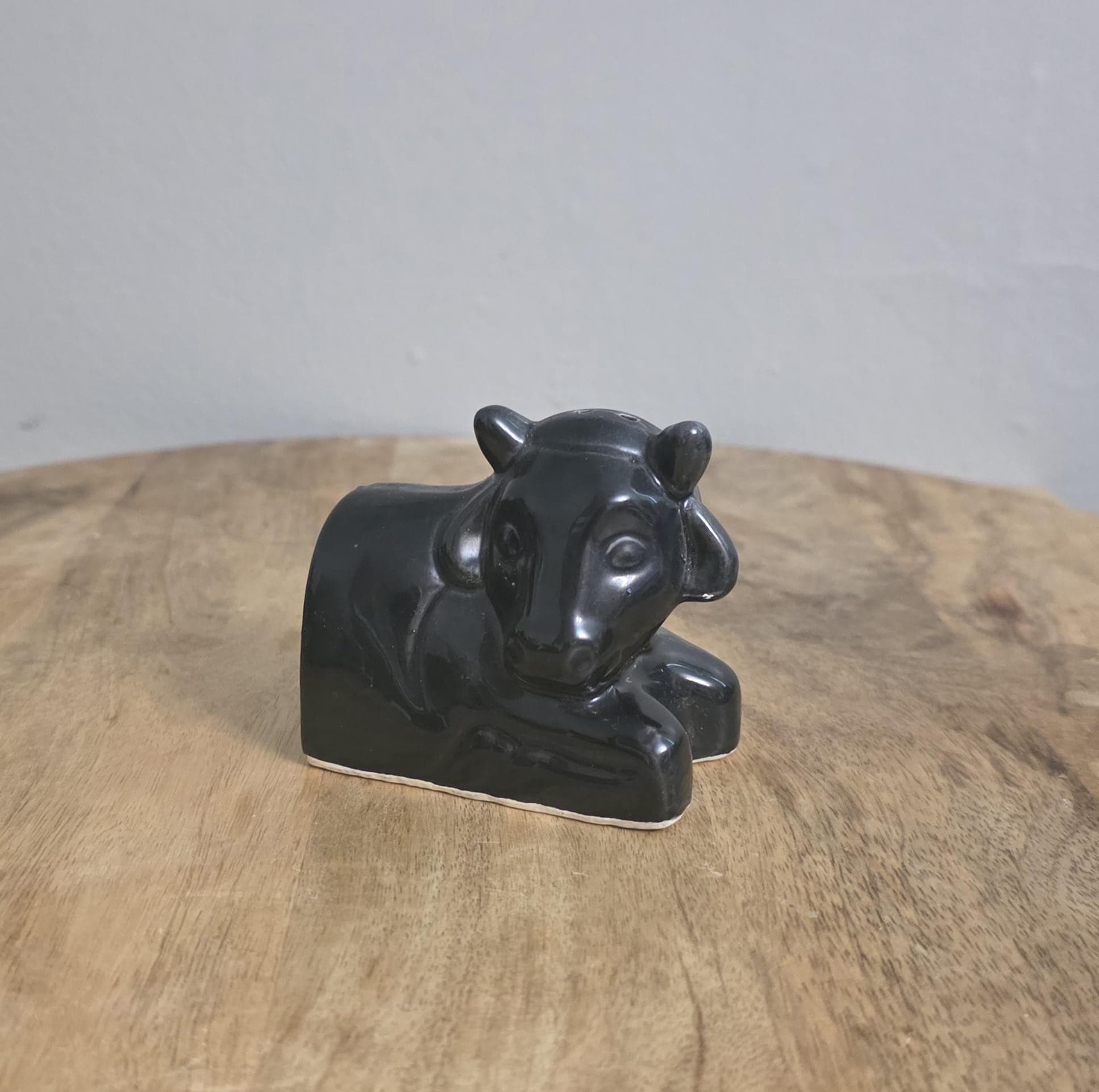Vintage Modern Style Bull Salt Shaker