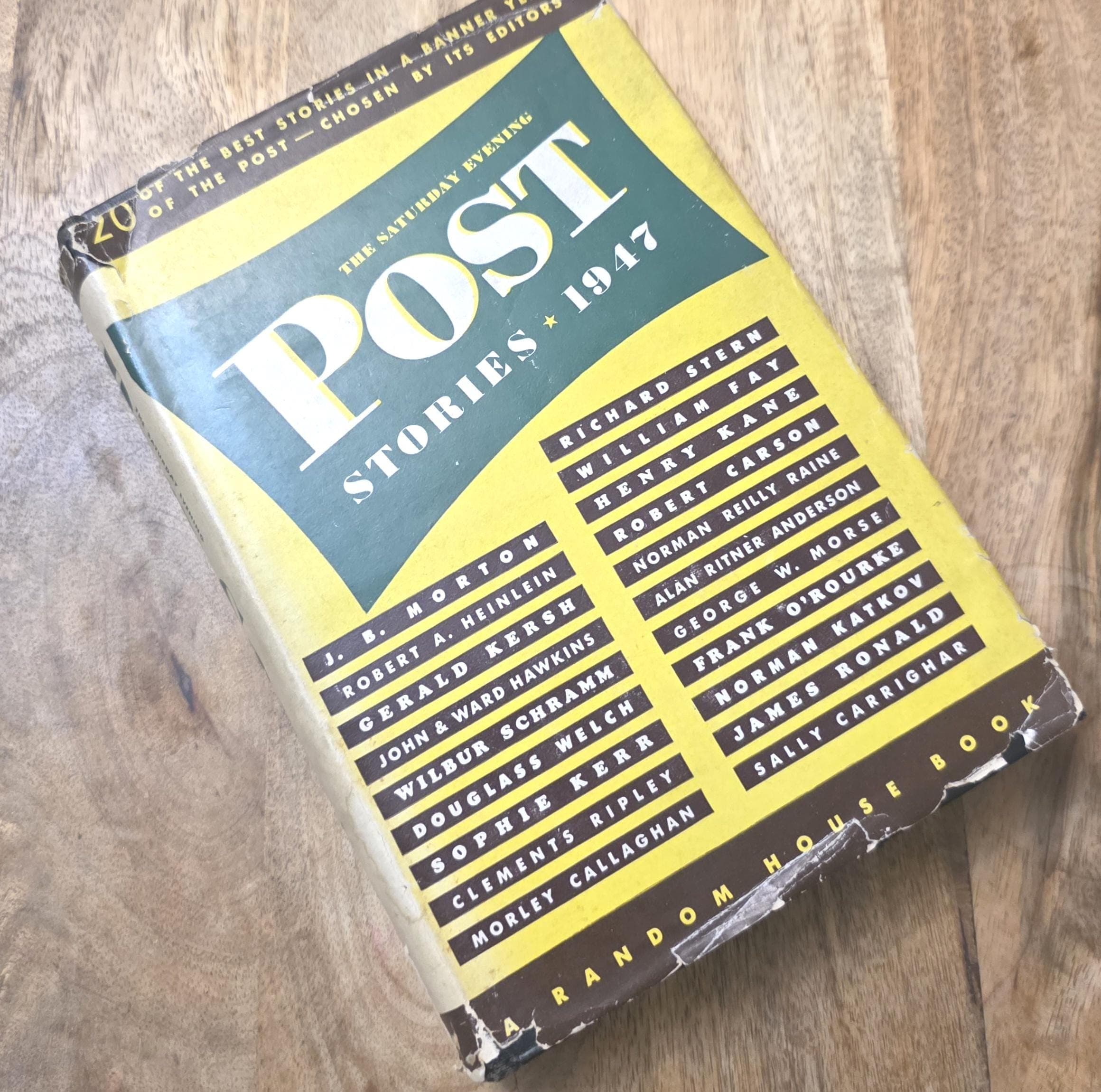 Vintage Book Saturday Evening Post Stories 1947