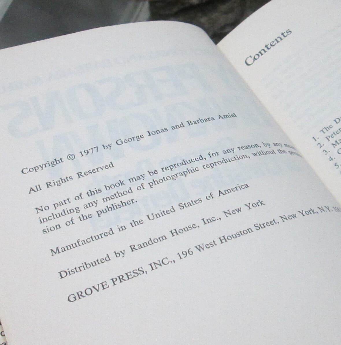 Vintage Book By Persons Unknown: The Strange Death of Christine Demeter, 1977 - Thumbnail 4