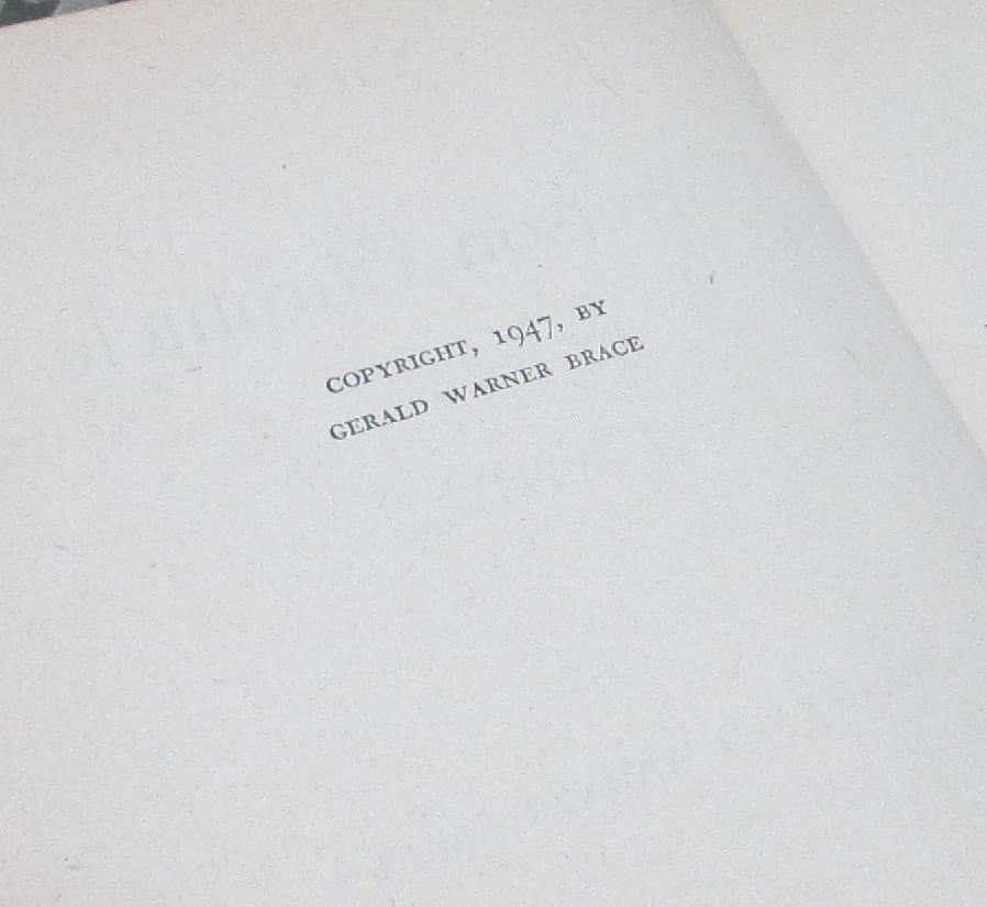Vintage Book The Garretson Chronicle by Gerald Warner Brace, 1947 - Thumbnail 4