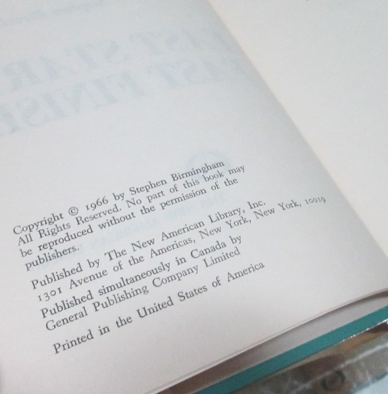 Vintage Book Fast Start, Fast Finish by Stephen Birmingham, 1966 - Thumbnail 3