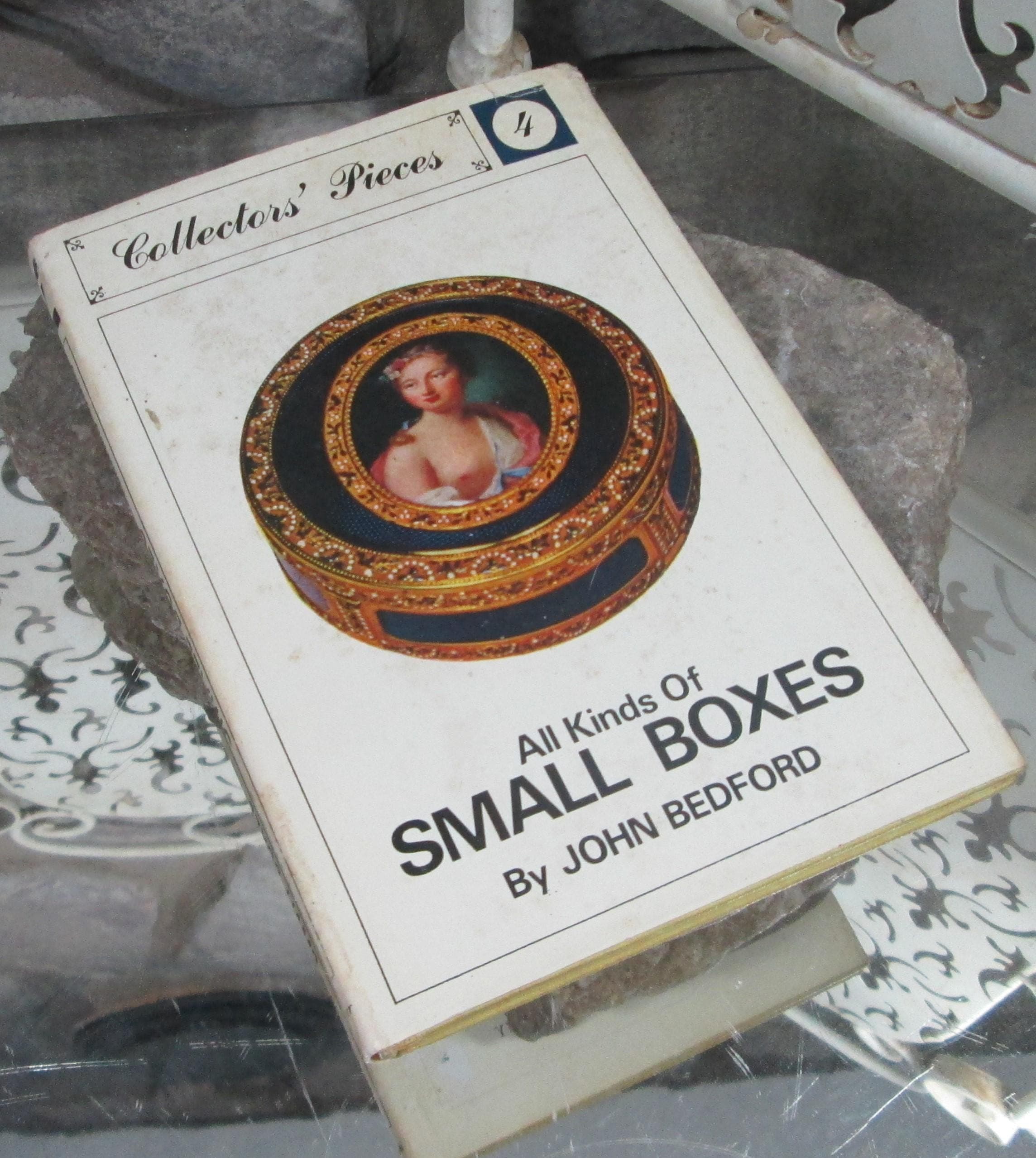 All Kinds of Small Boxes by John Bedford, 1964, Vintage Book