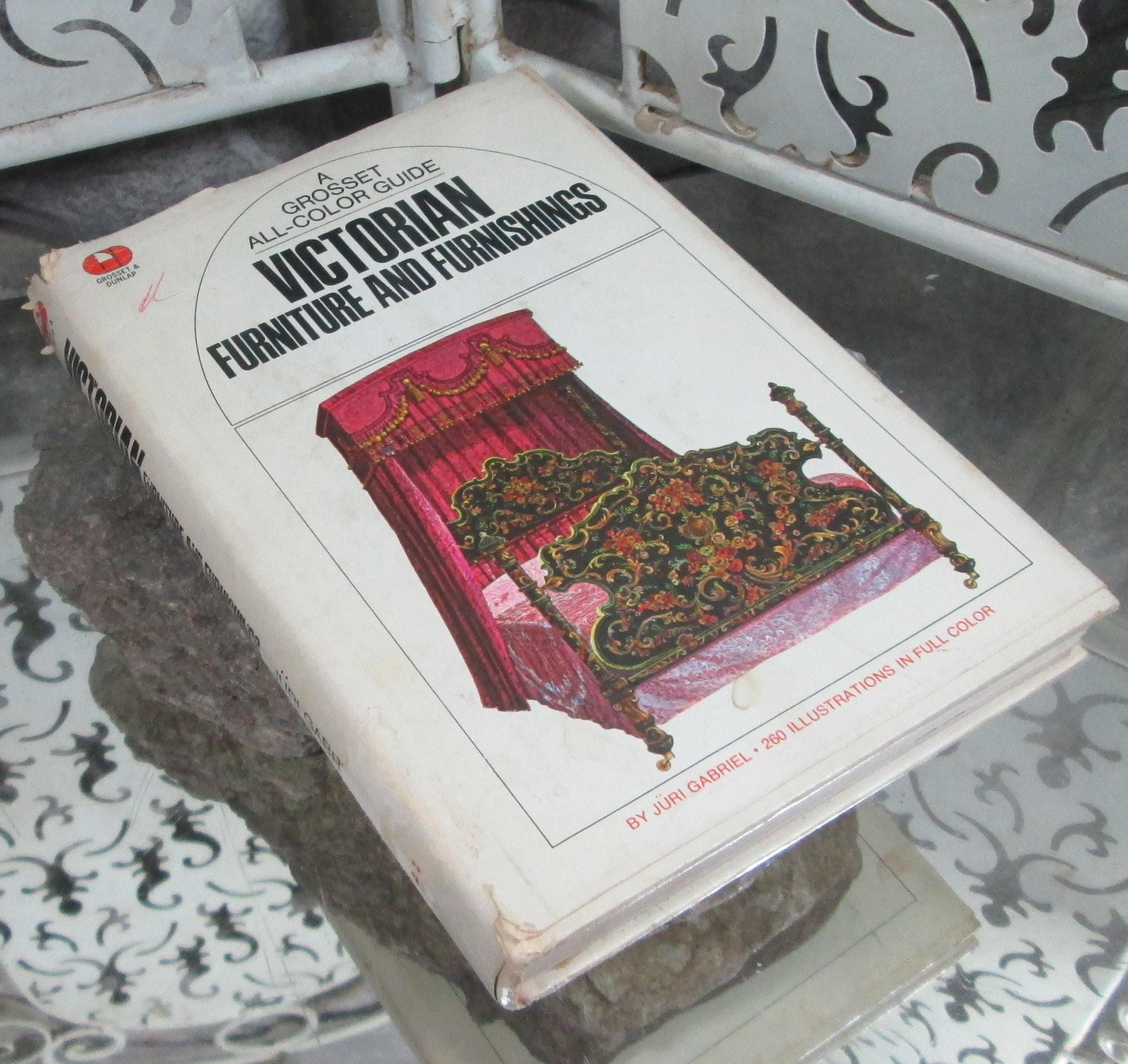 Victorian Furniture and Furnishing by Juri Gabriel, 1971, Vintage Book