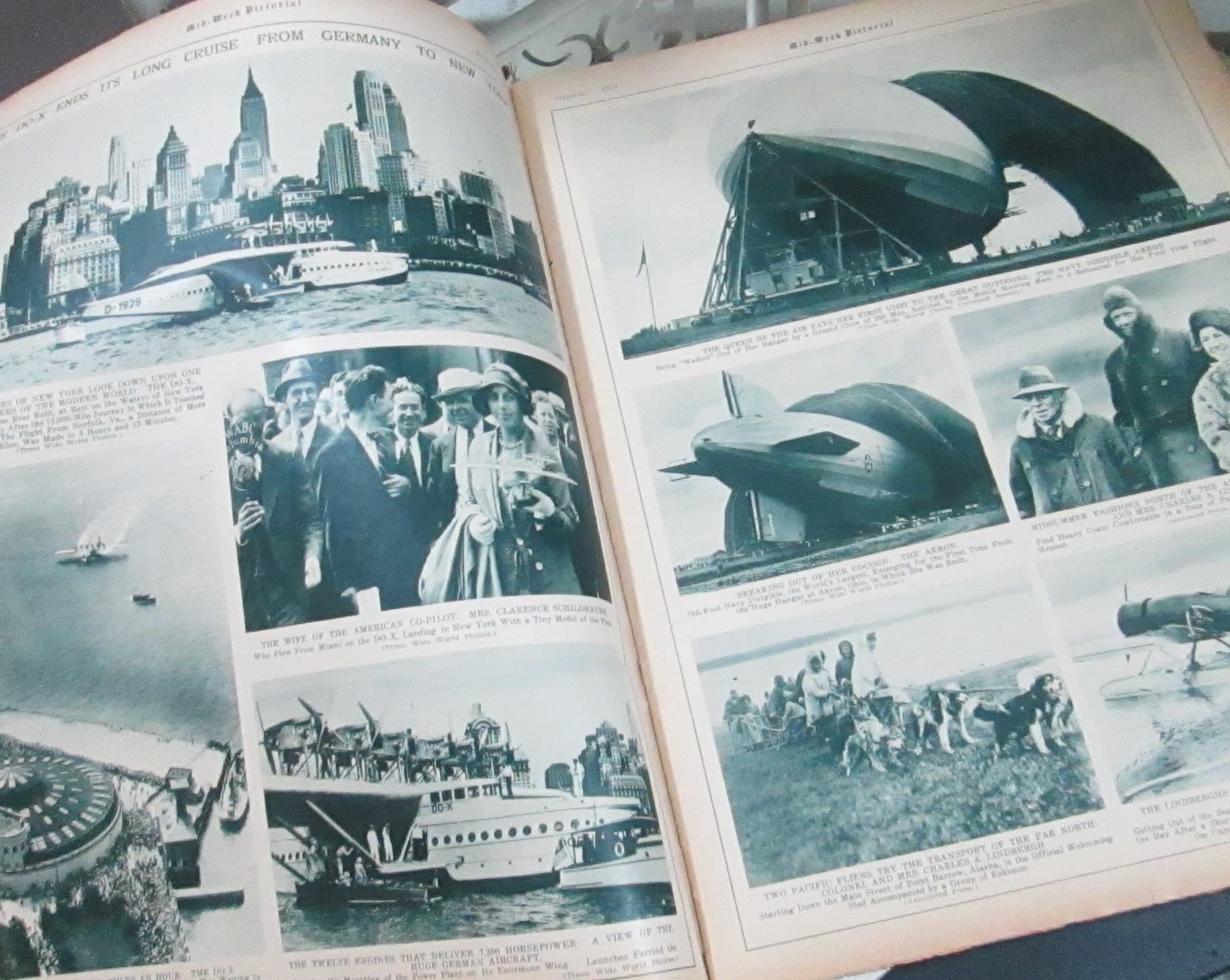 Vintage Issue Mid-Week Pictorial September 5, 1931 Graf Zeppelin - Thumbnail 2