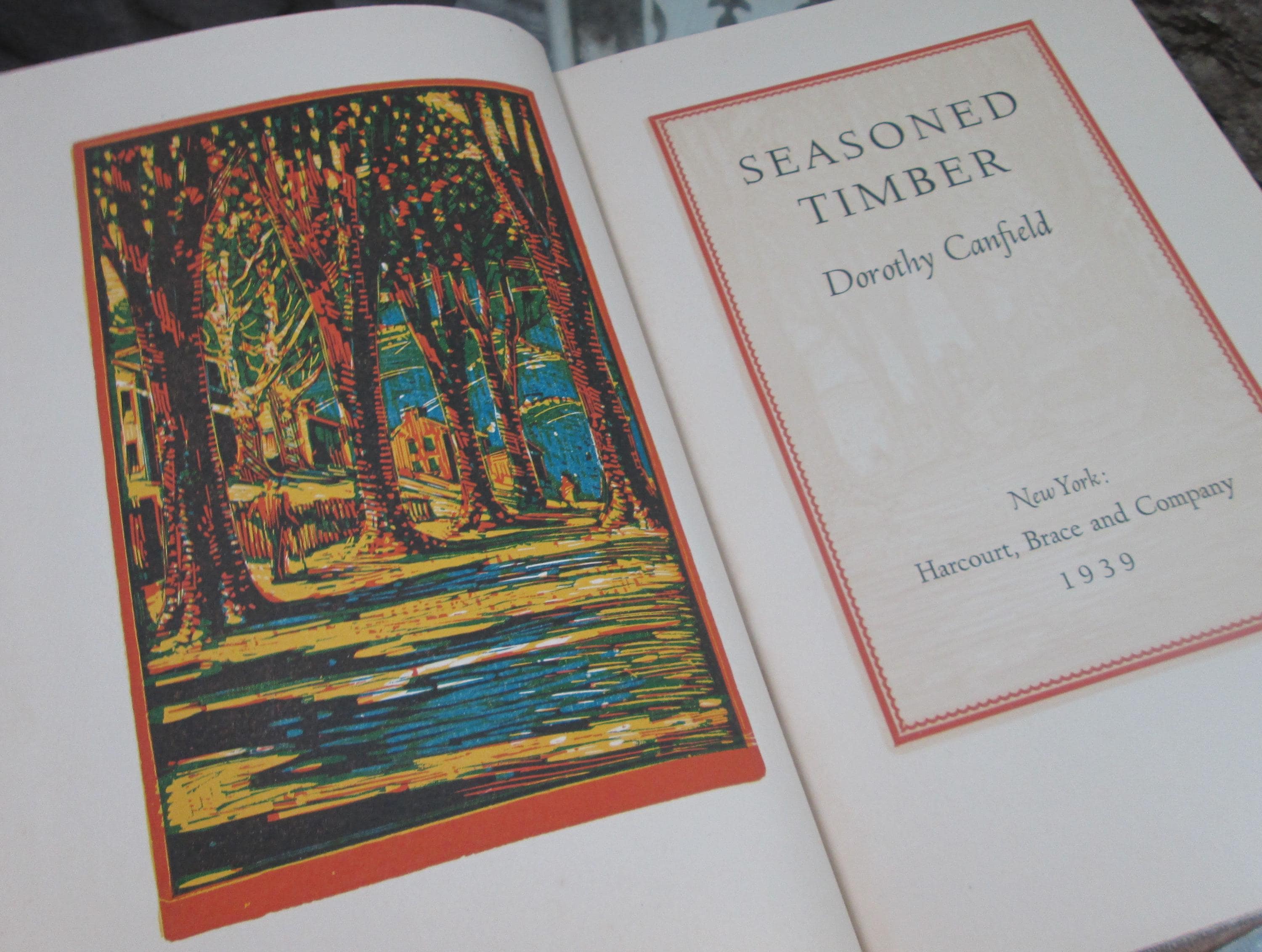 Seasoned Timber by Dorothy Canfield, 1939, Vintage Book - Thumbnail 3