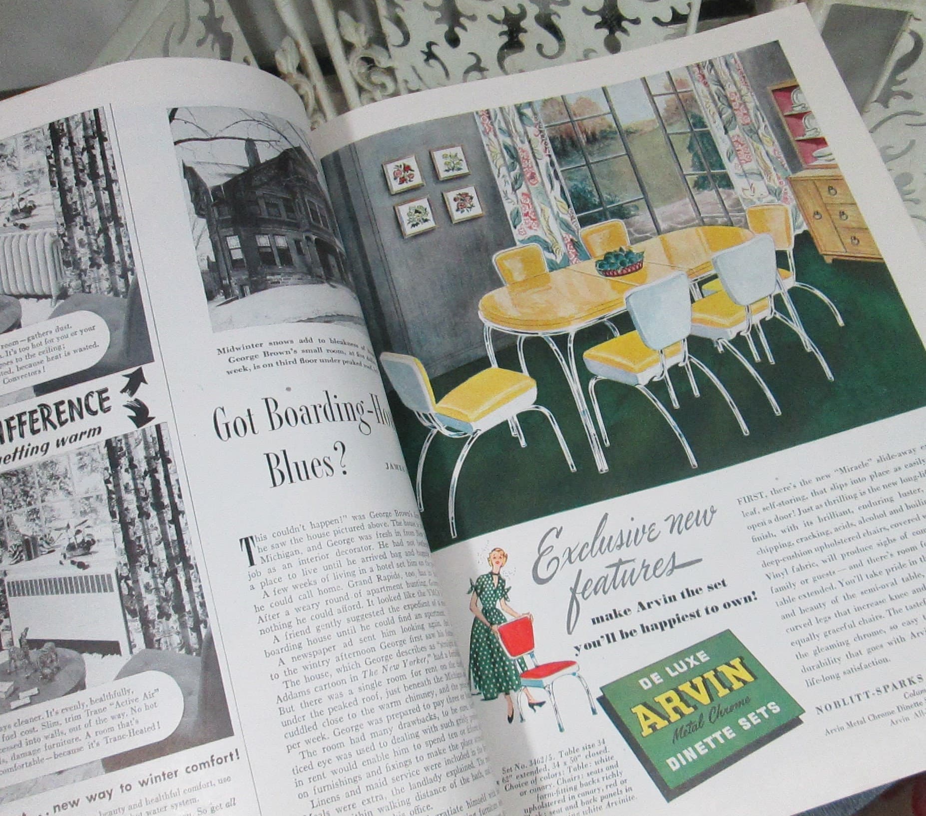 Vintage The American Home February, 1949 - Thumbnail 6