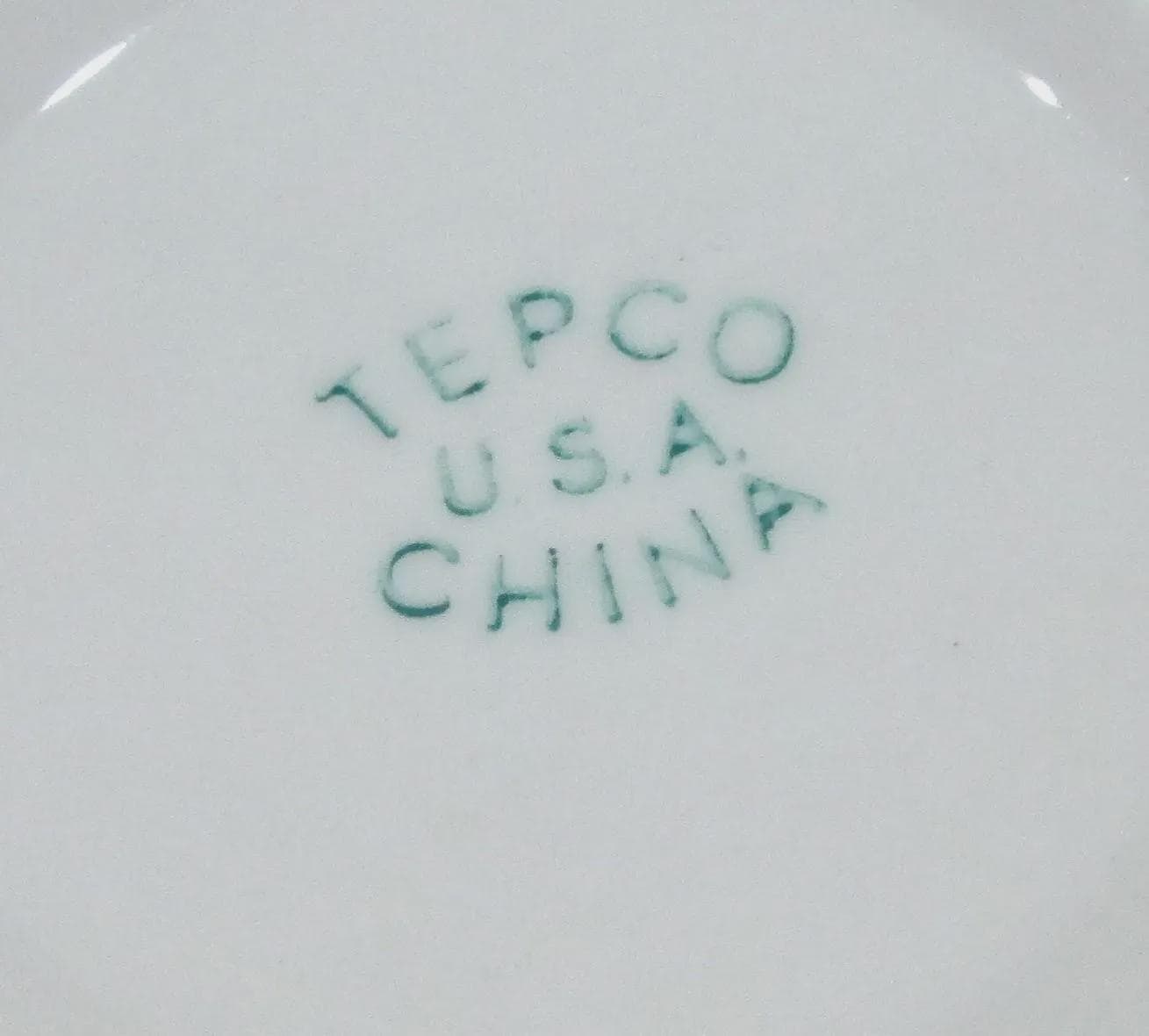 Vintage Tepco China Restaurant Ware Mustard Pot - Thumbnail 3
