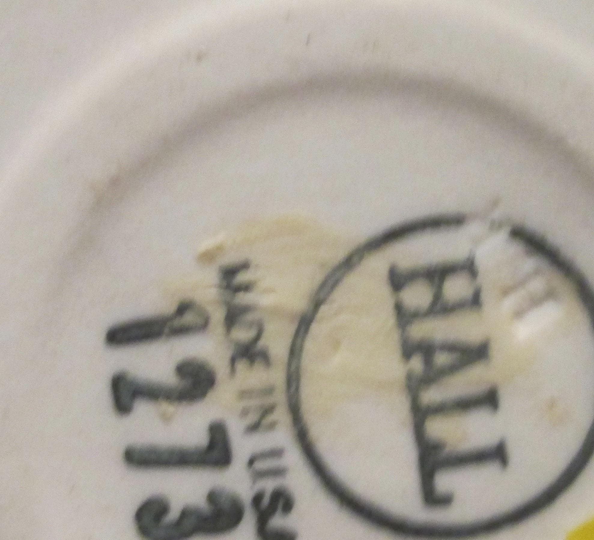 Vintage Hall China Restaurant Ware Pottery Festival Mug, 1971 - Thumbnail 3