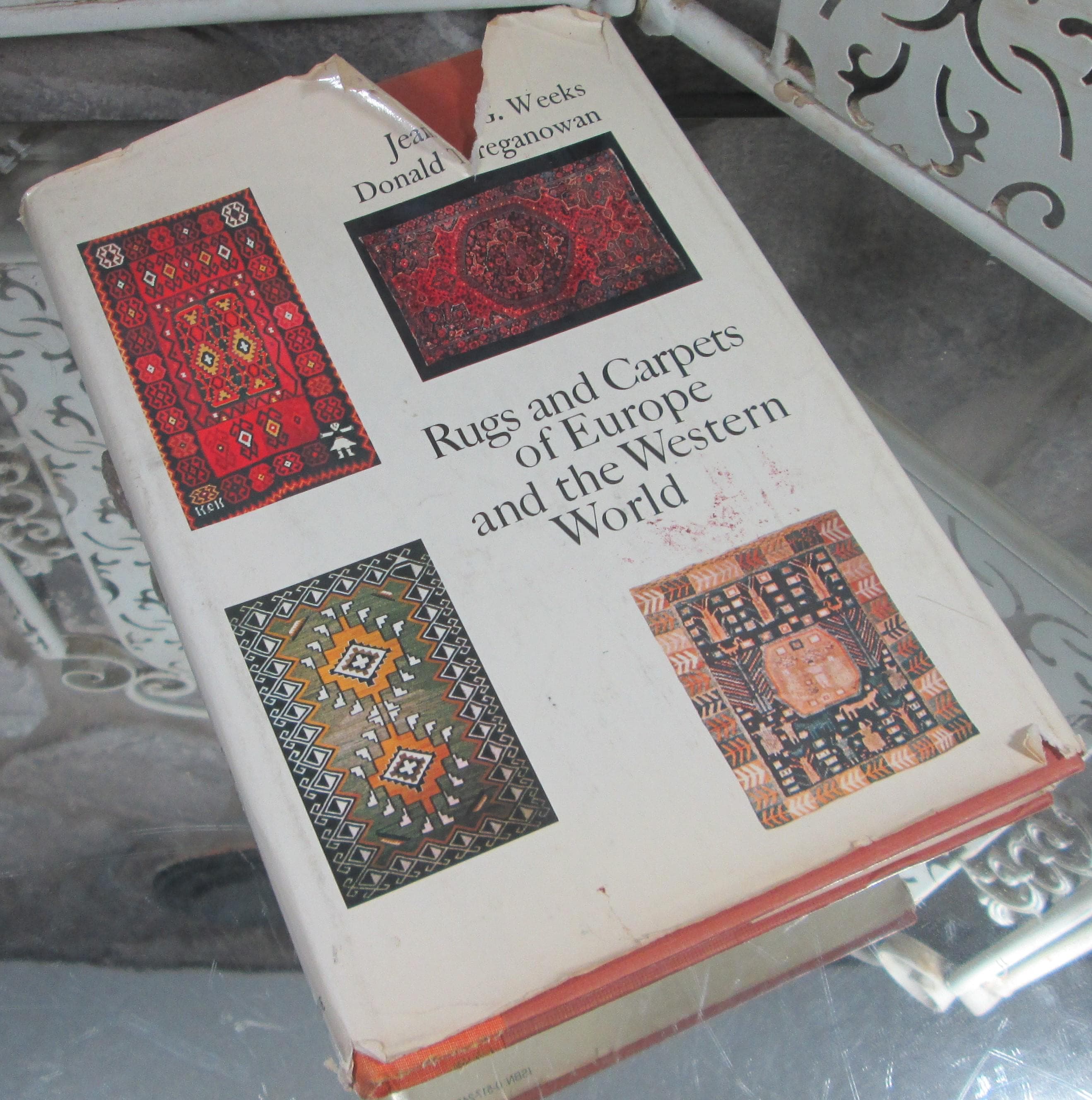 Rugs and Carpets of Europe and the Western World,1969, Vintage Book