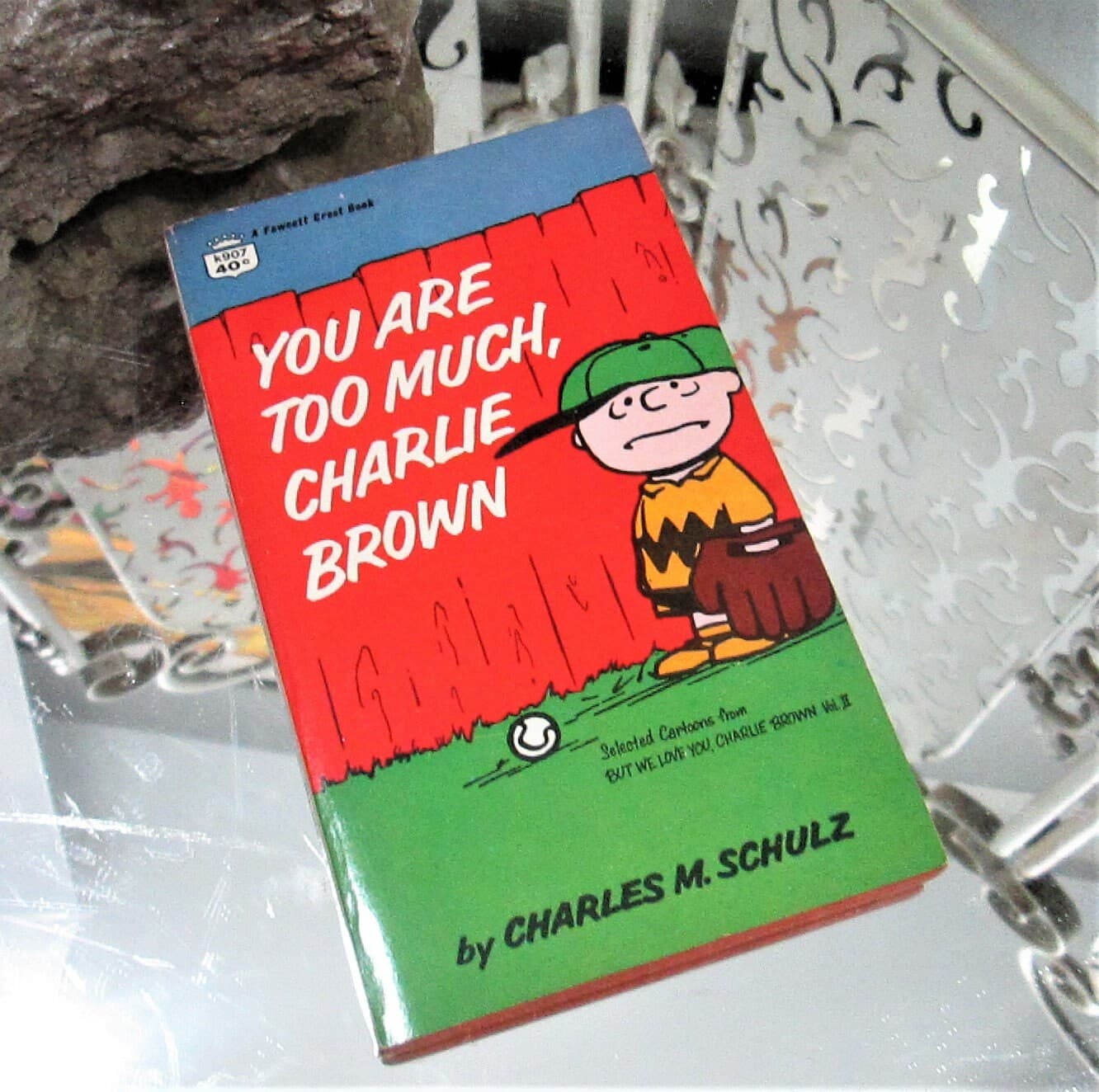 Vintage Paperback You Are Too Much, Charlie Brown, 1966