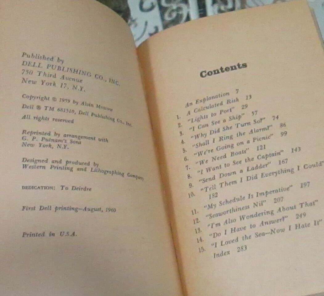 Collision Course by Alvin Moscow, Vintage Paperback - Thumbnail 3