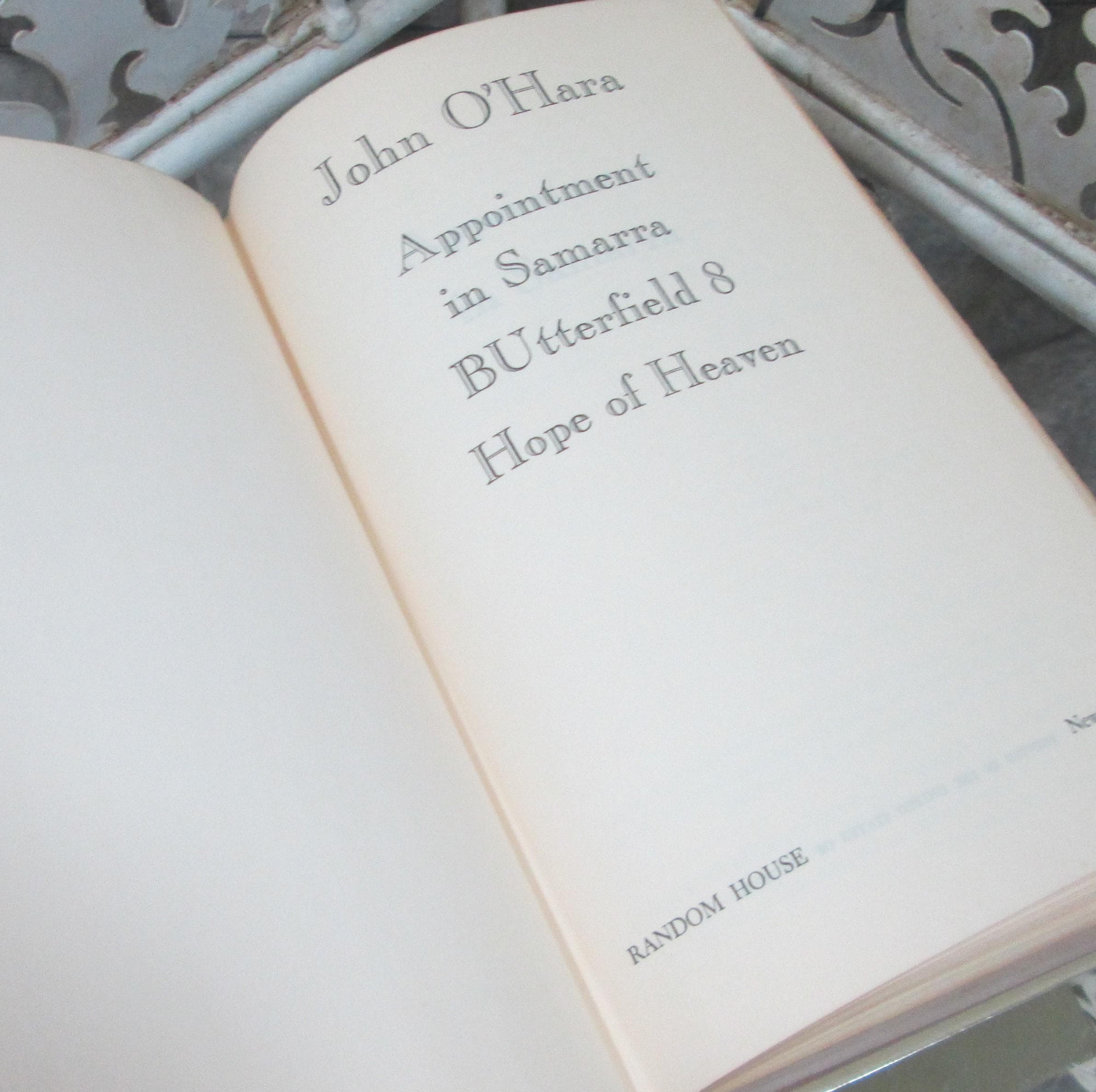 John O'Hara Anthology, Butterfield 8, Appointment in Samarra, Hope in Heaven, 1934 - Thumbnail 4