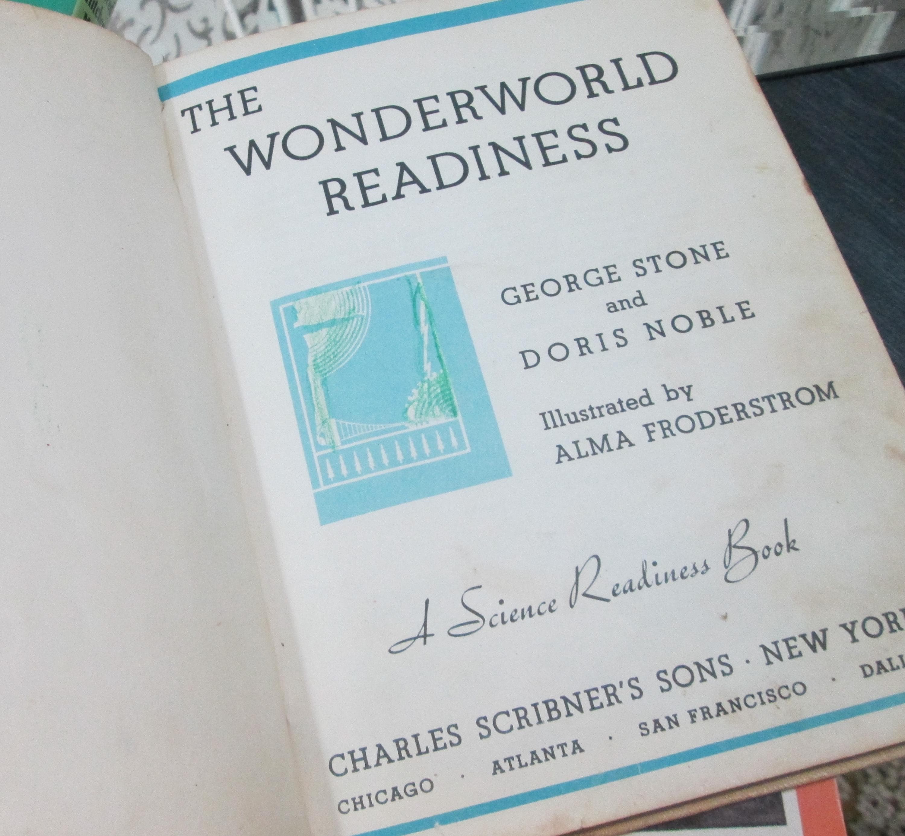 The Wonderworld Readiness Vintage Children's Science Book ,1948 - Thumbnail 4