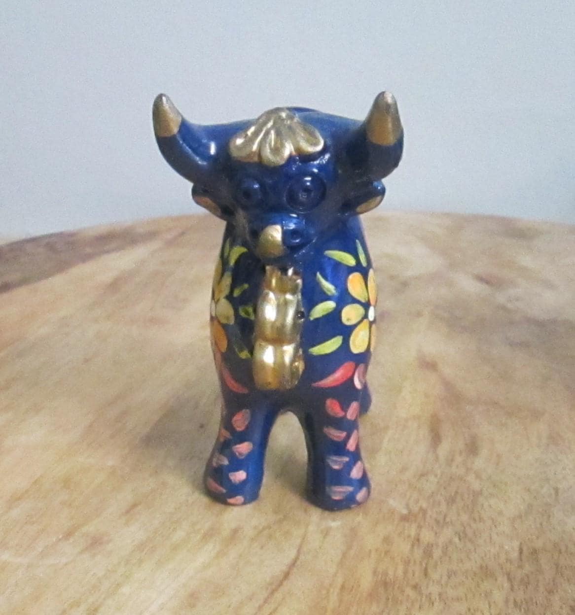 Vintage Ceramic Dala-Style Bull - Thumbnail 2