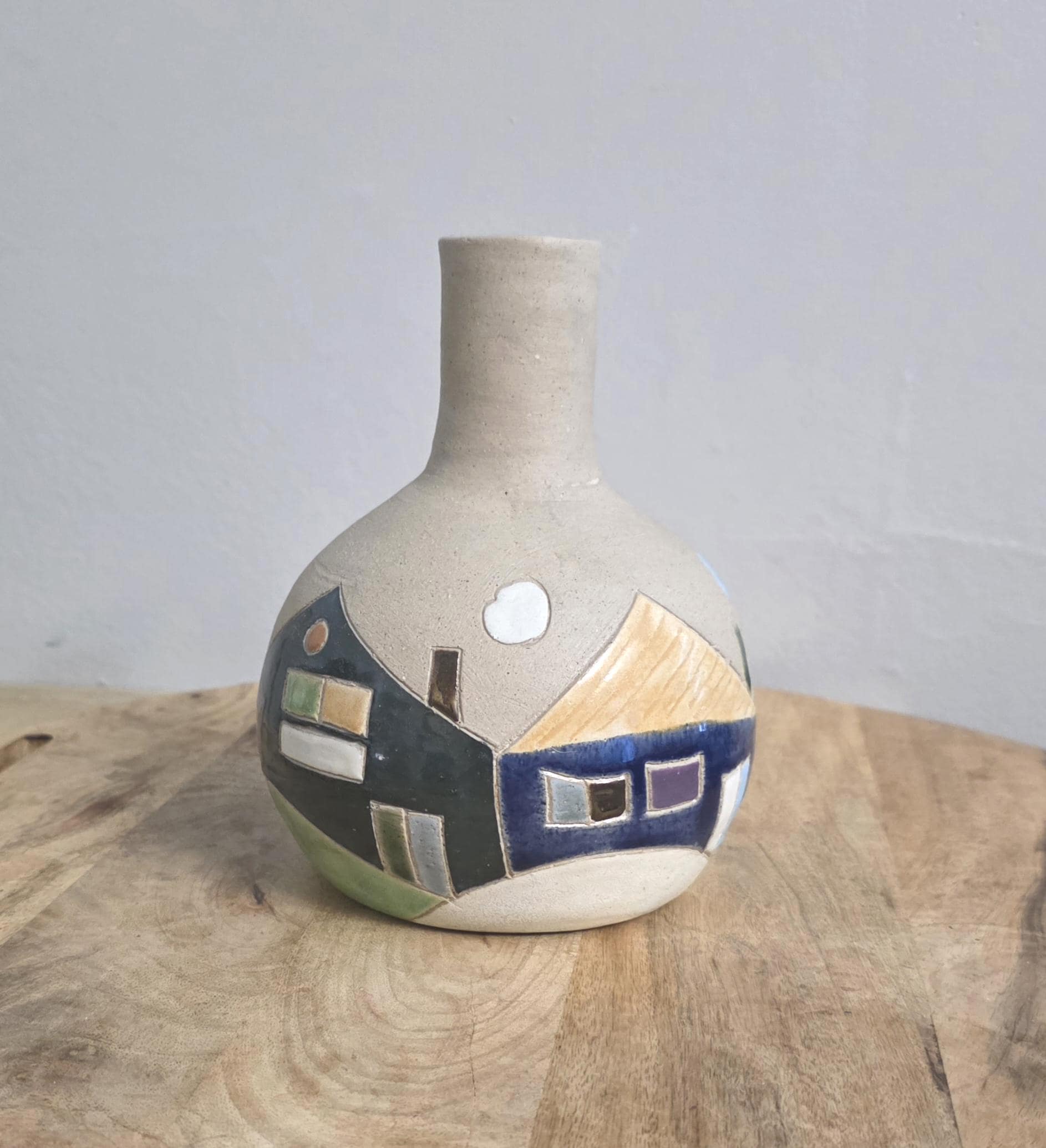 Vintage Pottery House Design Vase