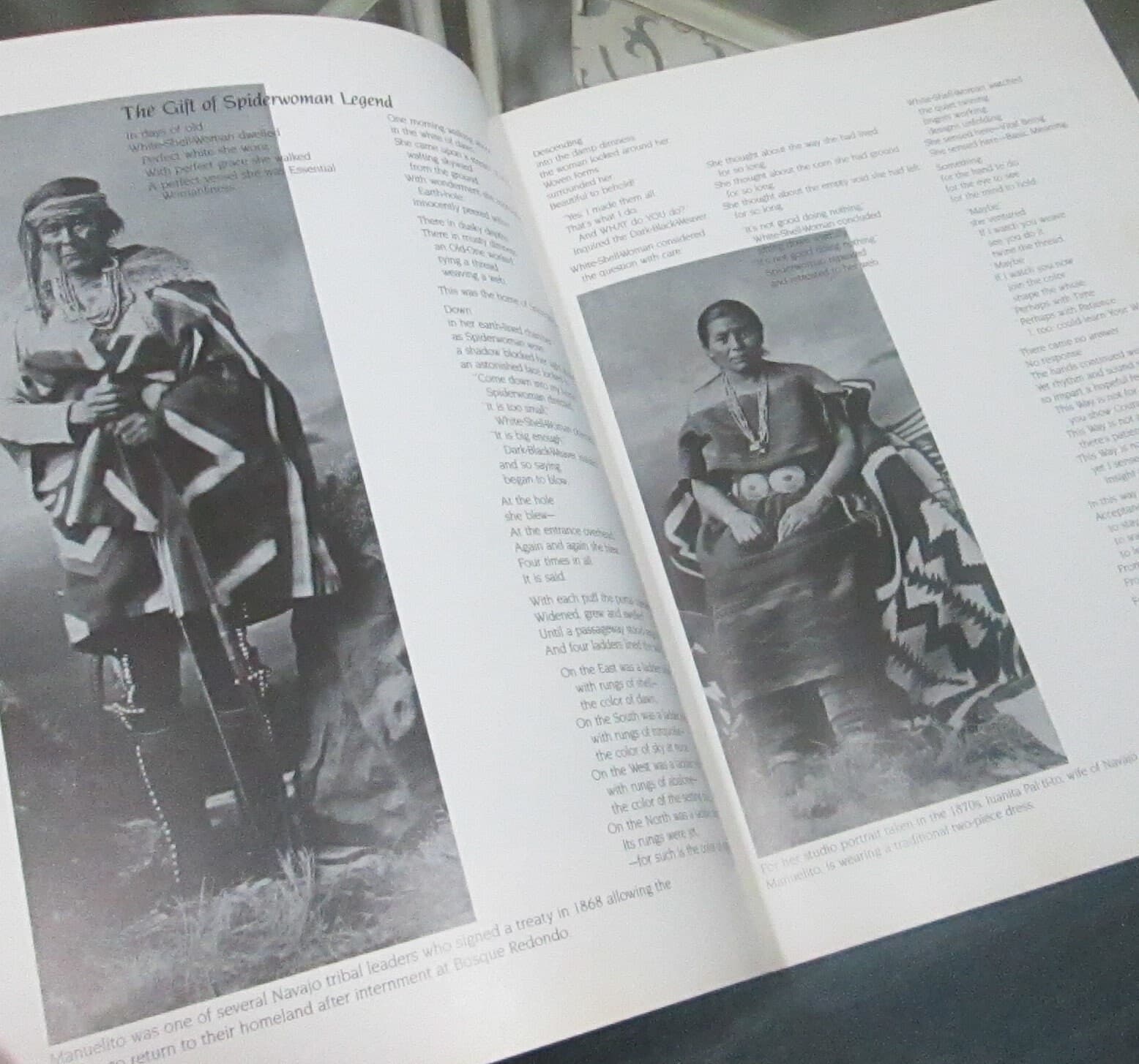 The Gift of Spiderwoman Southwestern Textiles Book, 1984 - Thumbnail 3