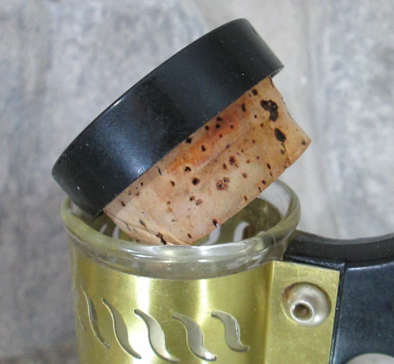 Vintage 50's Starburst Carafe U.S. Army Open Mess - Thumbnail 2