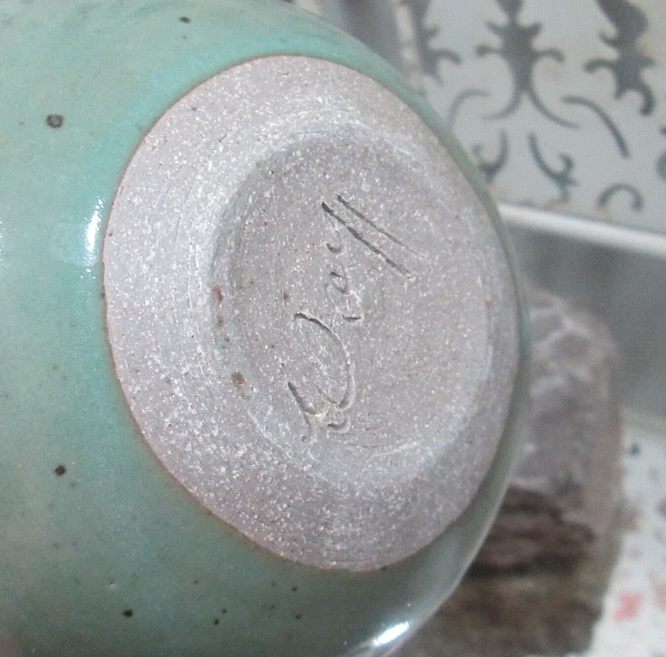 Vintage Fritz Wolff Stone Fence Pottery Rice Ramen Bowl - Thumbnail 3