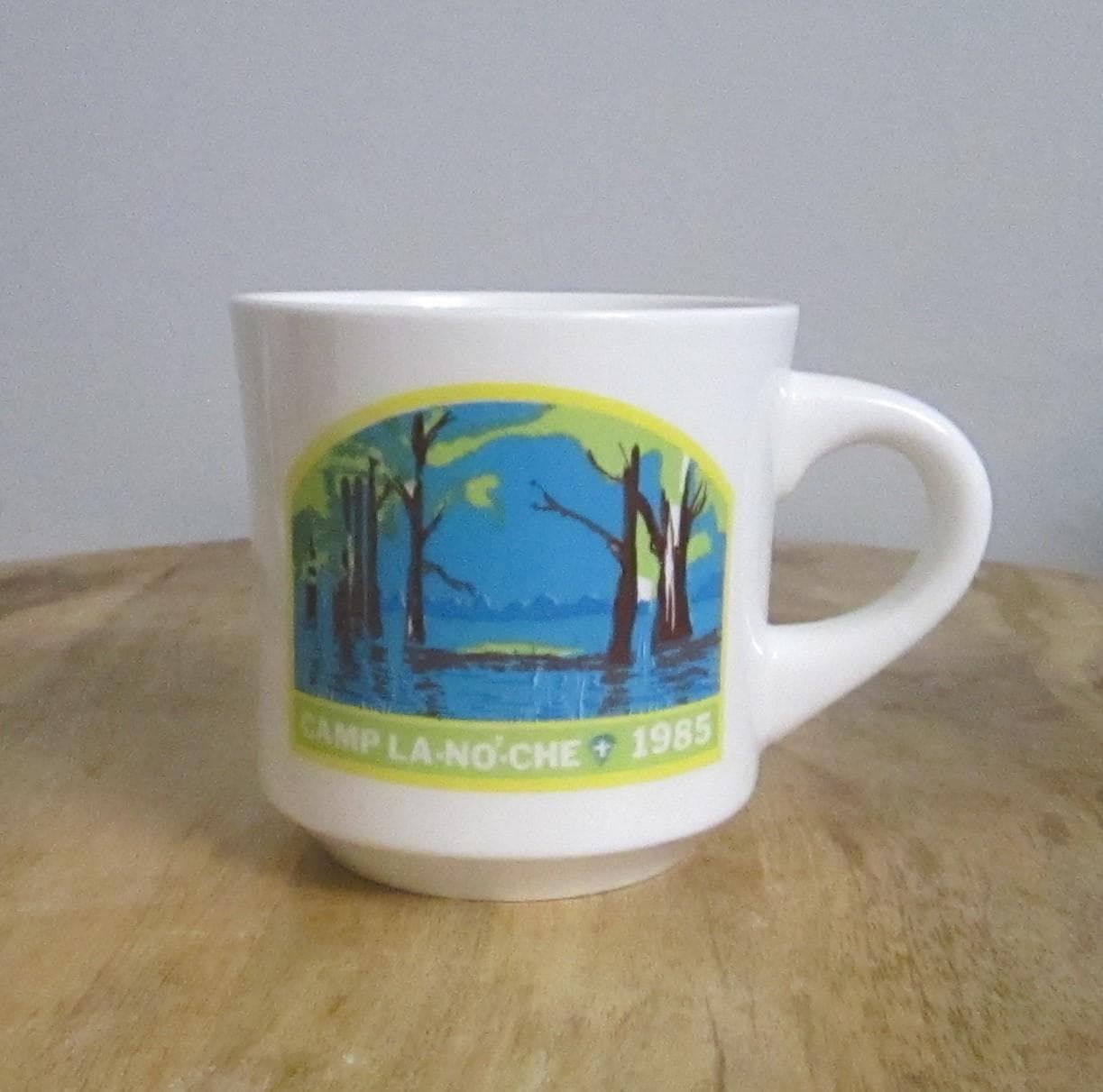 Vintage Camp La-No-Che Mug, 1985