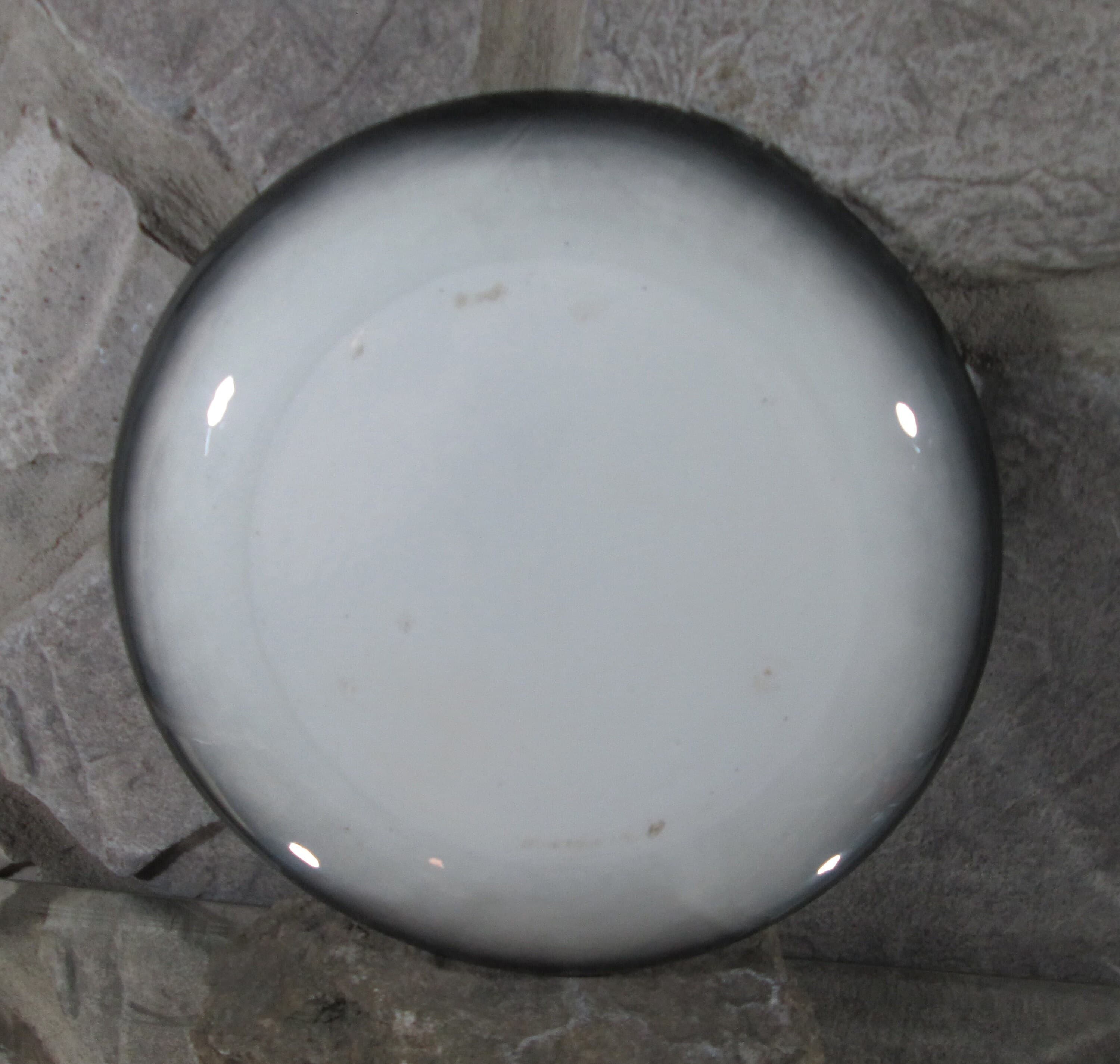 Vintage Sascha Brastoff Green Ceramic Plate - Thumbnail 4