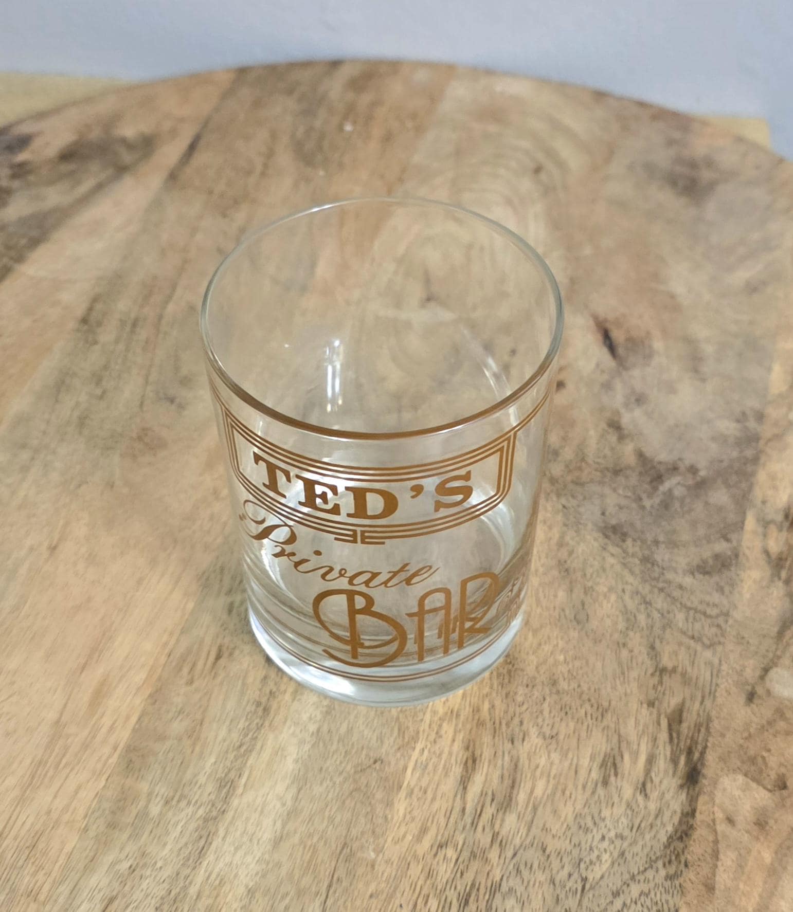 Vintage Ted's Private Bar Houze High Ball Glass - Thumbnail 2