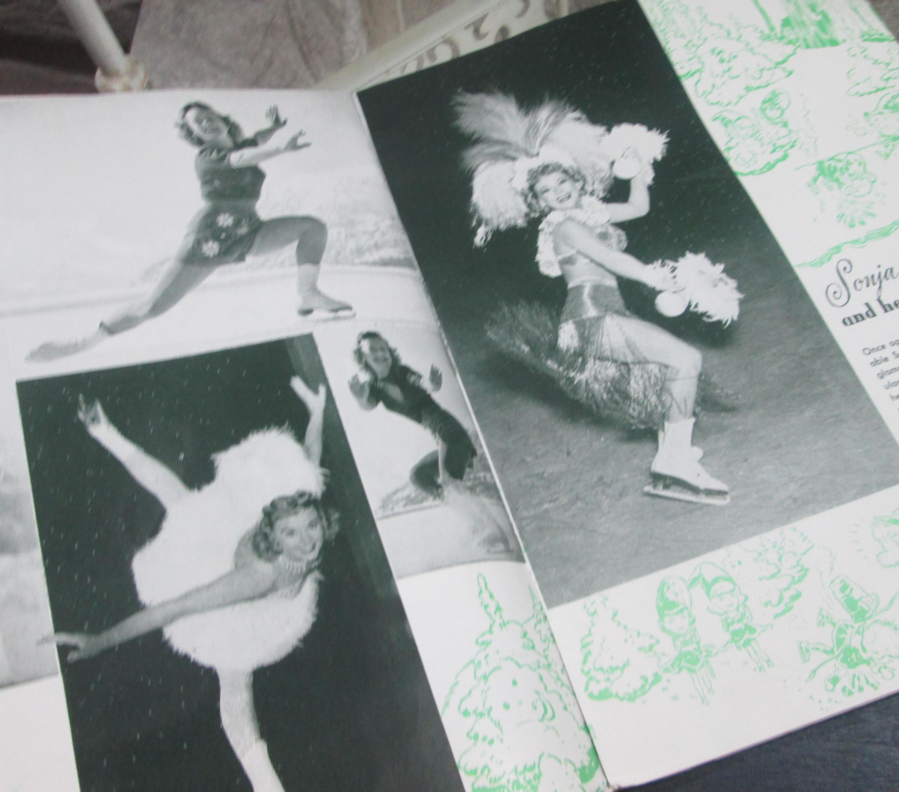Vintage Sonja Henie 1951 Hollywood Ice Revue Annual Tour Program - Thumbnail 3