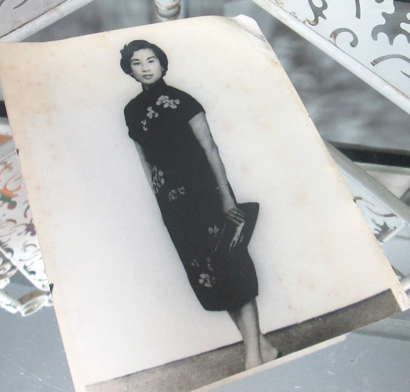 Vintage Photo Japanese Lady During WWII