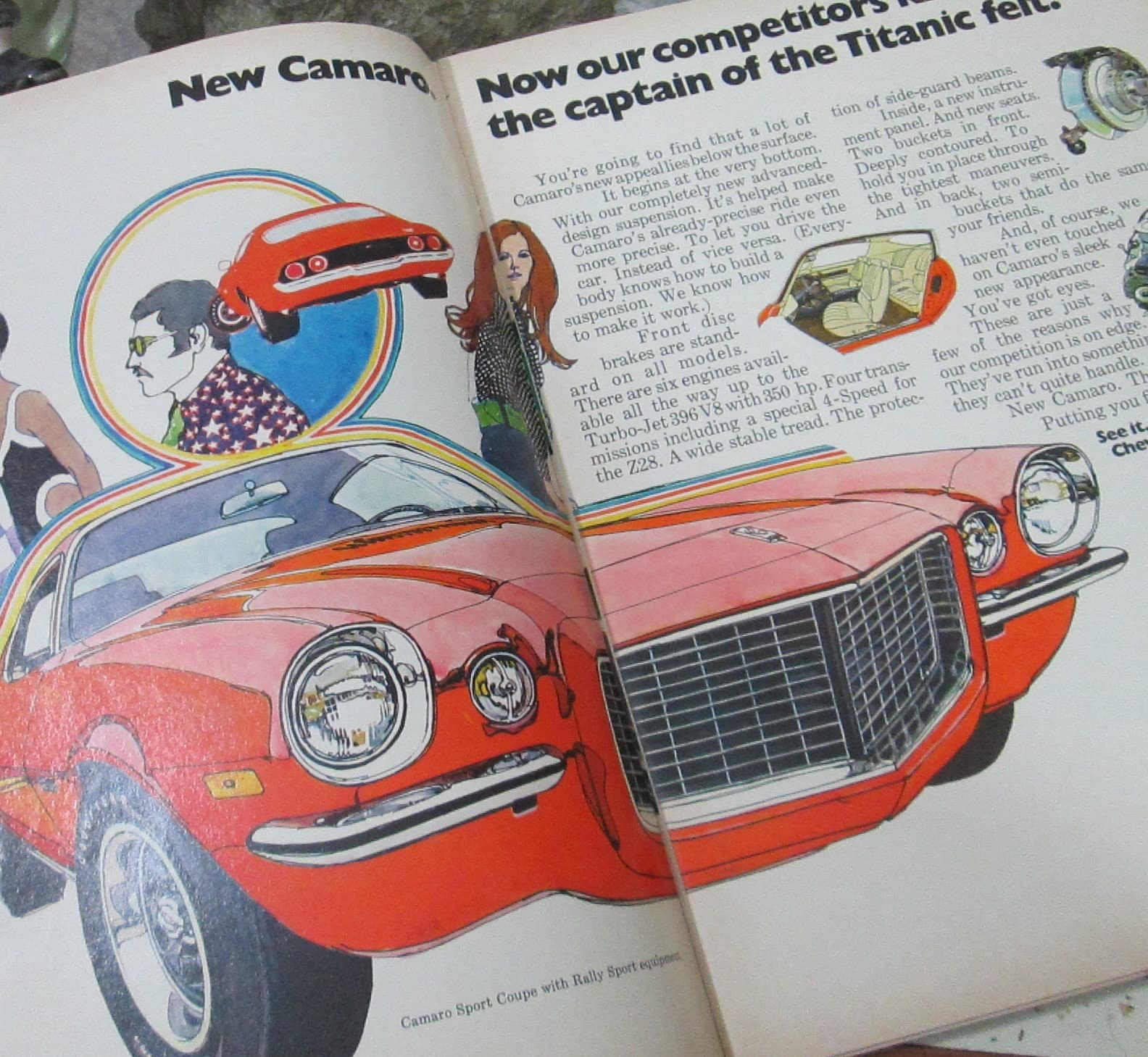 Vintage Car Life March 1970 Featuring Corvette, Camaro, Firebird, Duster, Olds 442 - Thumbnail 4