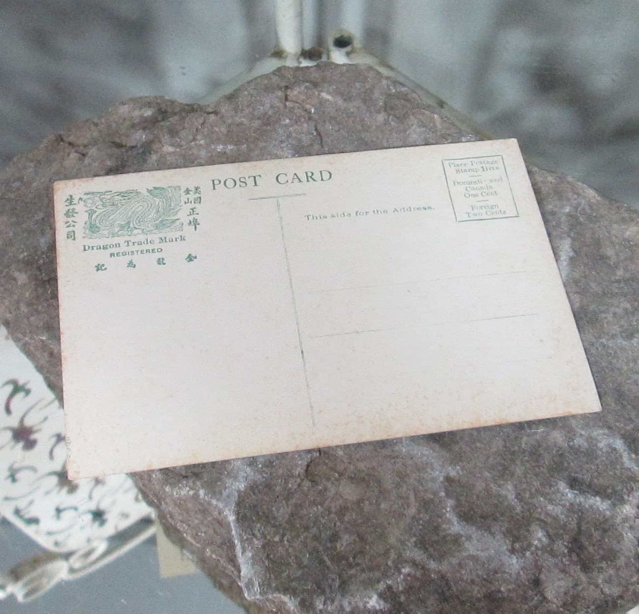 Antique Sing Fat Co, Inc Oriental Bazaar Postcard - Thumbnail 2