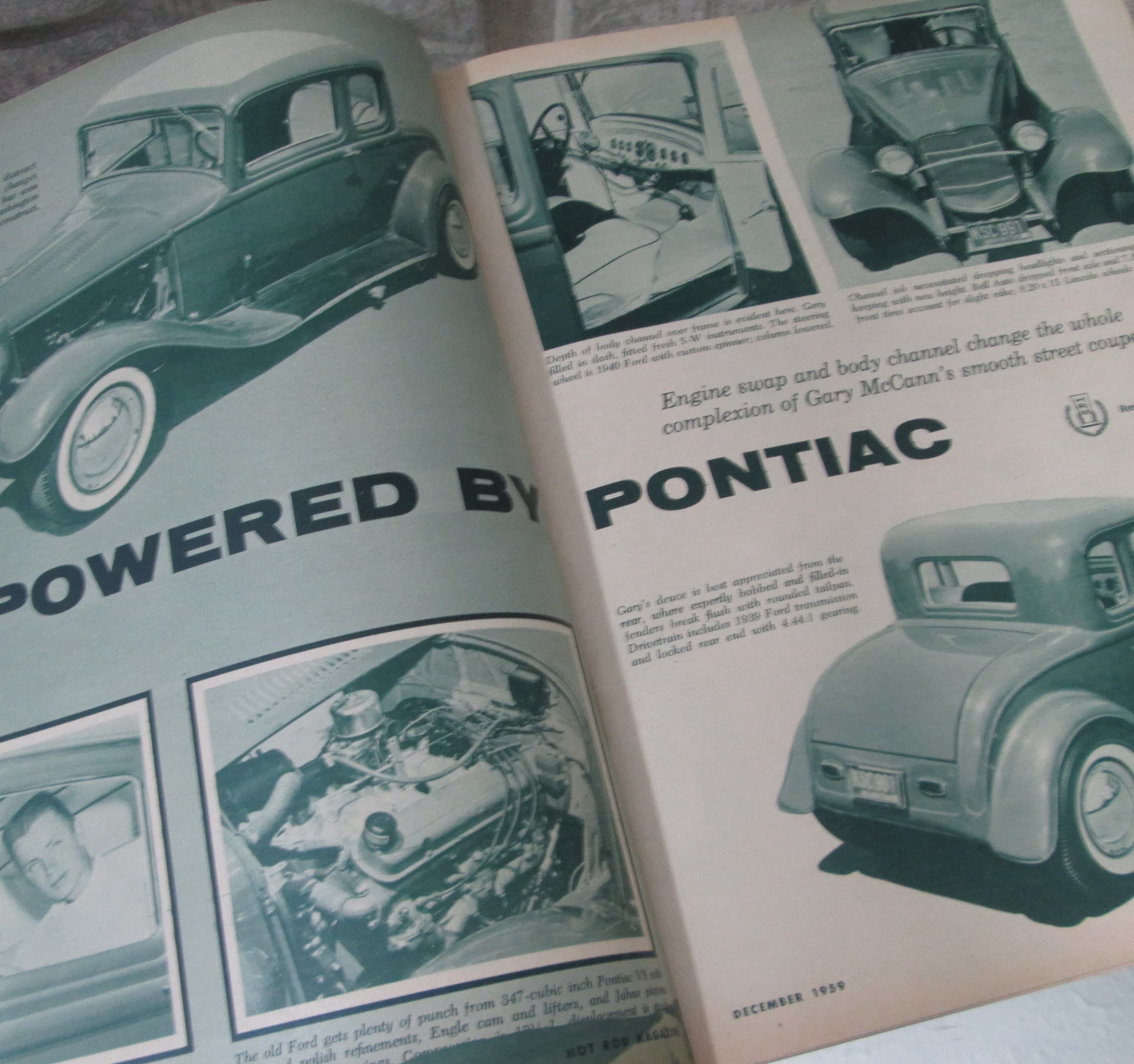 Vintage Hot Rod Magazine December 1959 - Thumbnail 3