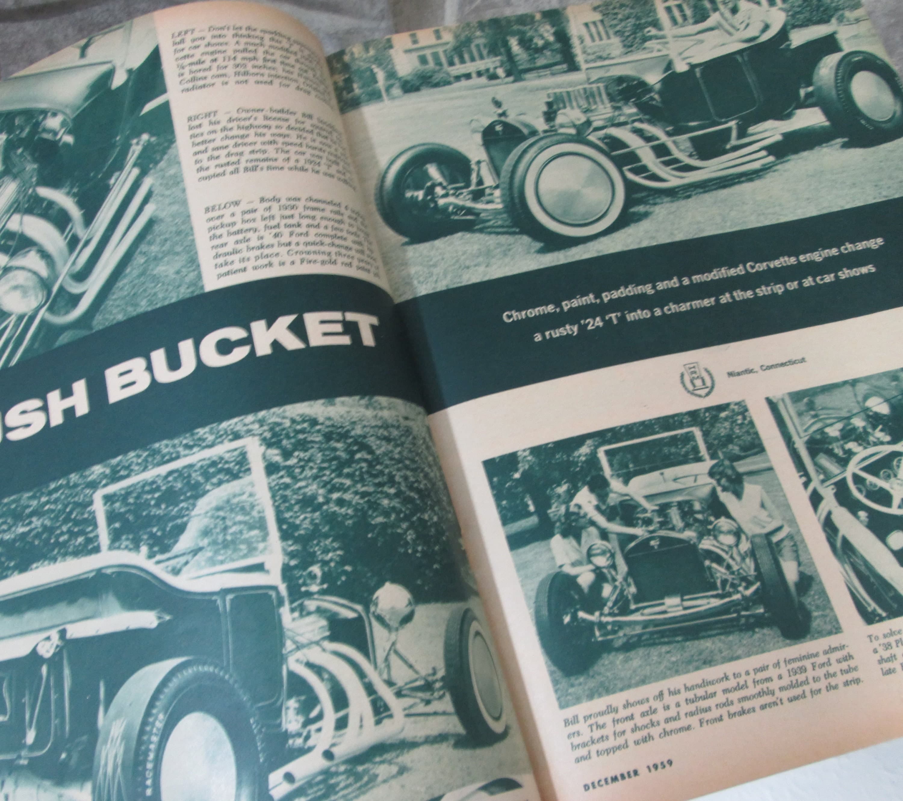 Vintage Hot Rod Magazine December 1959 - Thumbnail 2