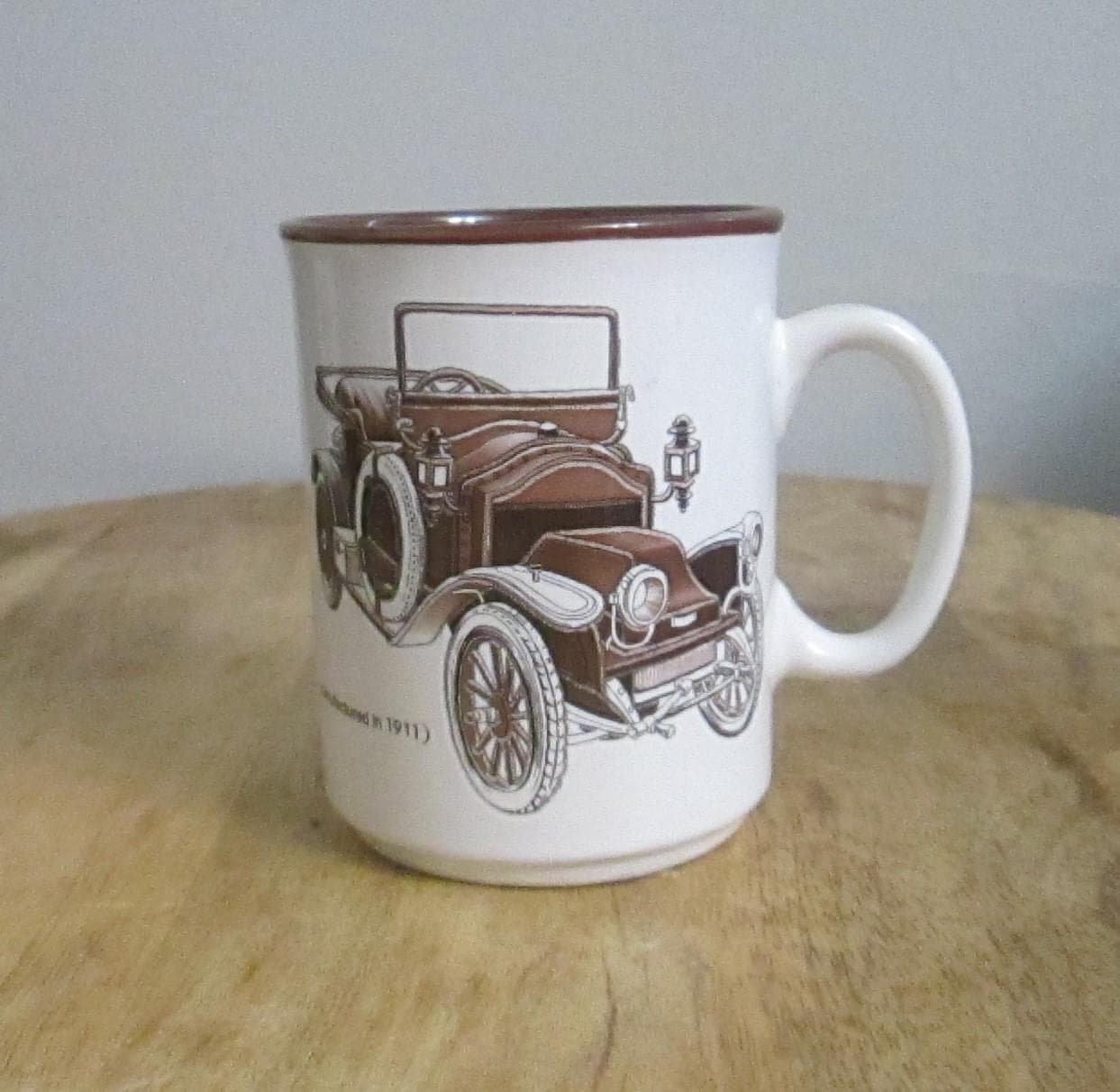 Burton + Burton 1911 Antique Car Mug
